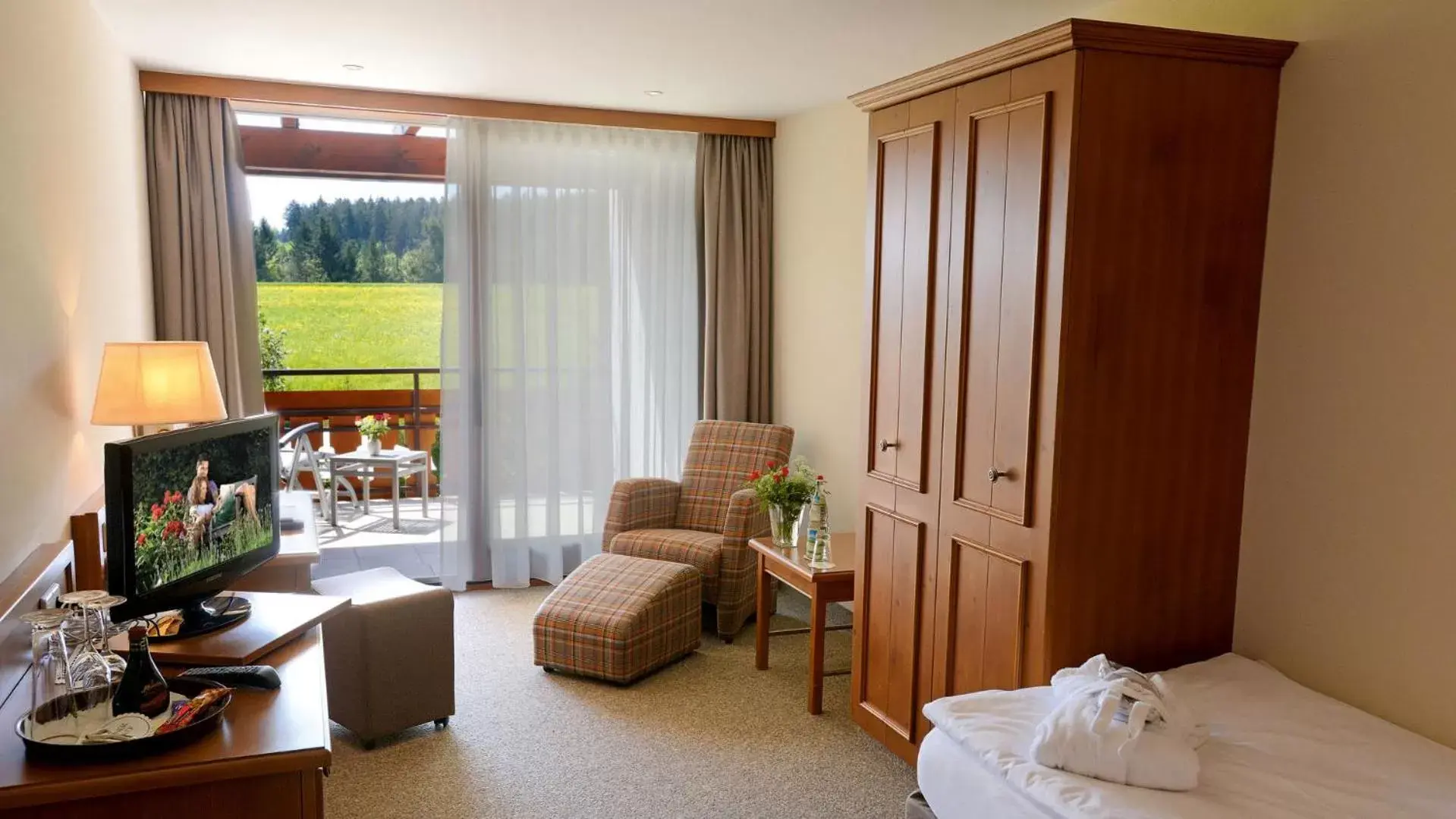 Seating Area in Hotel Grüner Wald