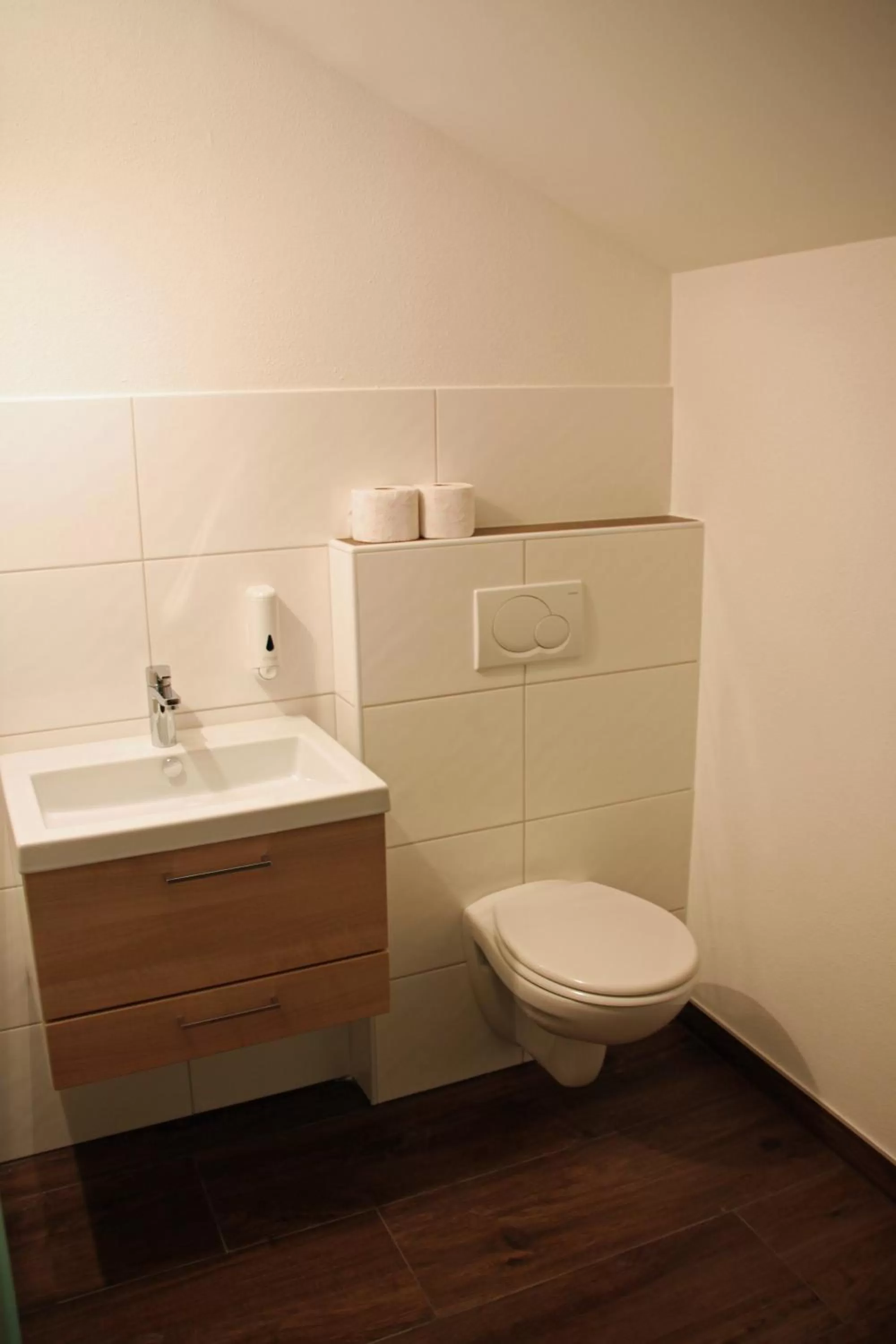 Toilet, Bathroom in Pension Café Maier