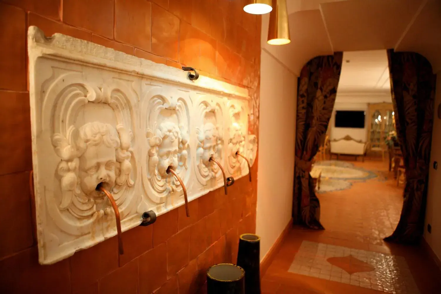 Decorative detail in Hotel Botanico San Lazzaro