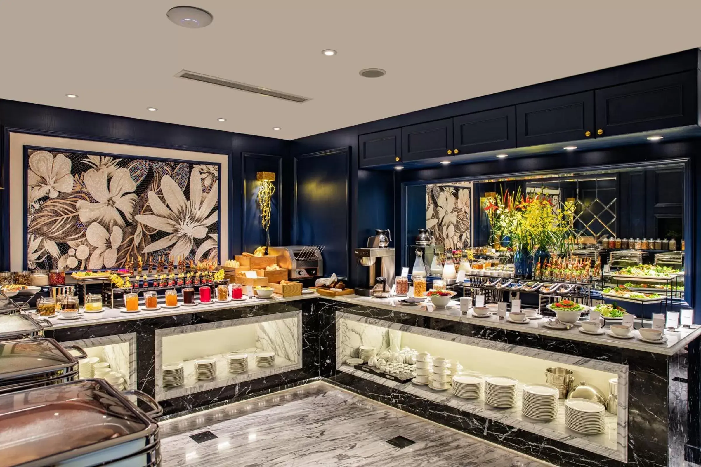 Buffet breakfast in Soleil Boutique Hotel Hanoi Buffet breakfast in Soleil Boutique Hotel Hanoi