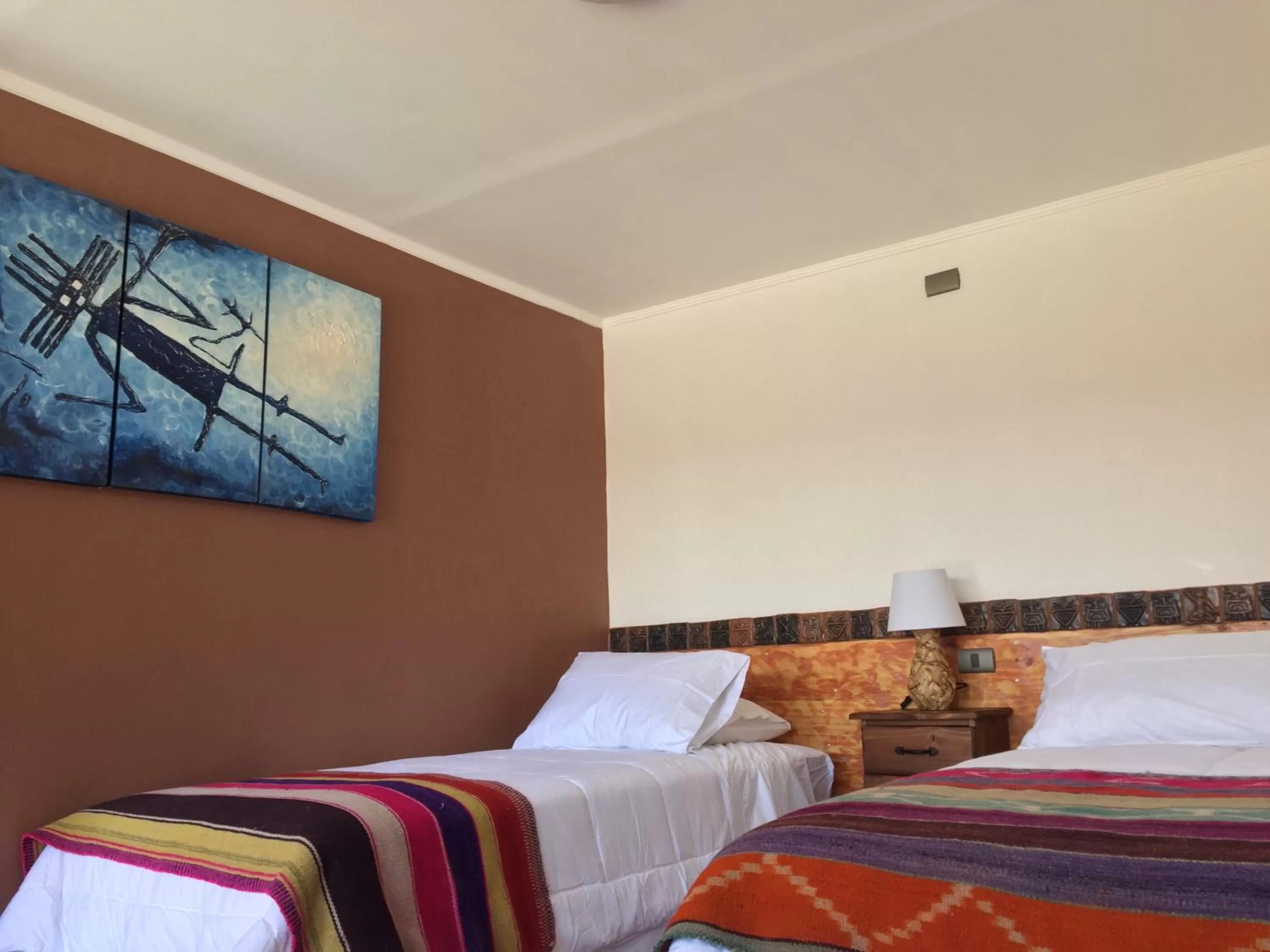 Bed in Hotel Casa Algarrobo