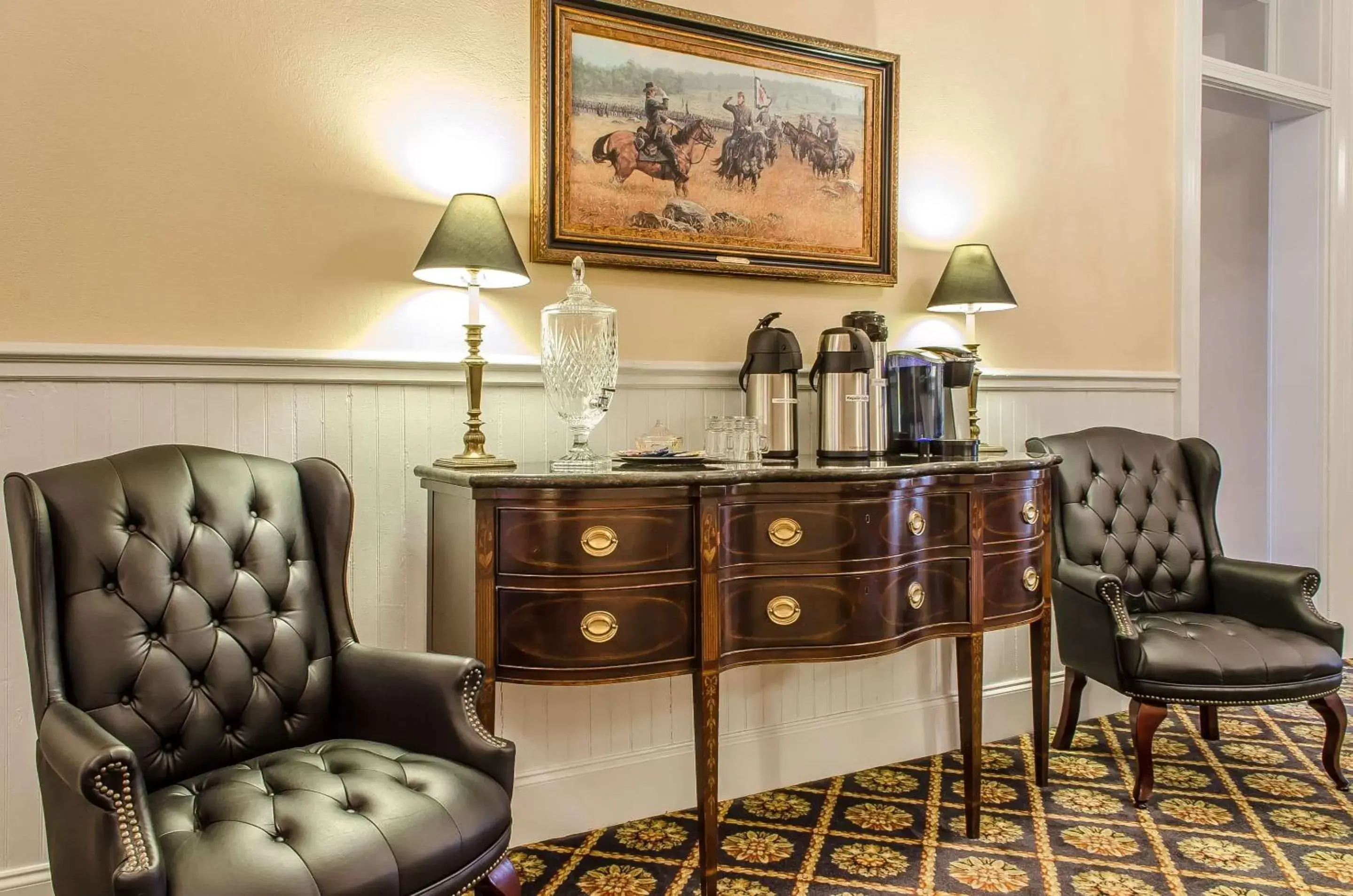 Lobby or reception, Seating Area in The Federal Pointe Inn Gettysburg, Ascend Hotel Collection
