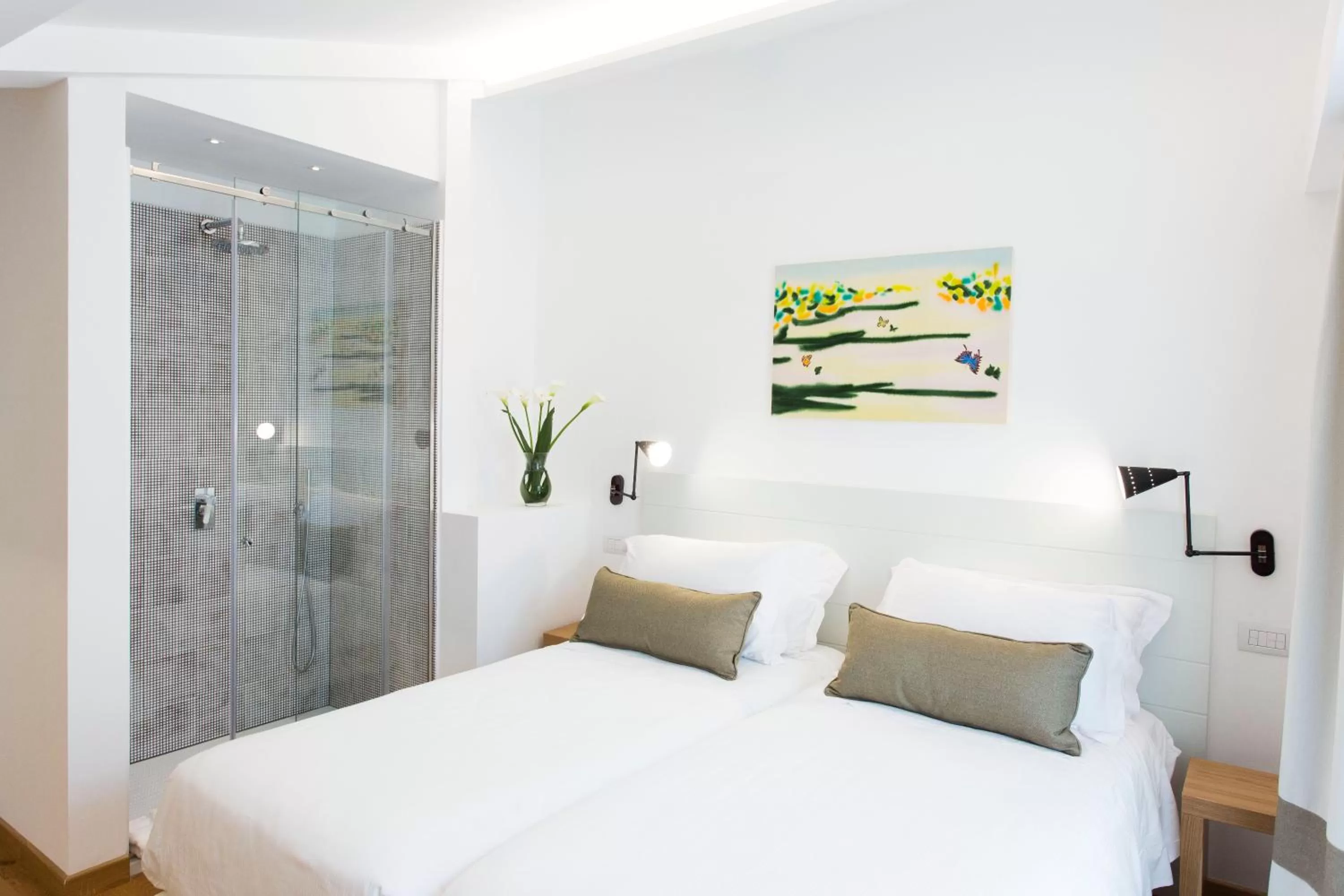 Bedroom, Bed in Villa Fiorella Art Hotel