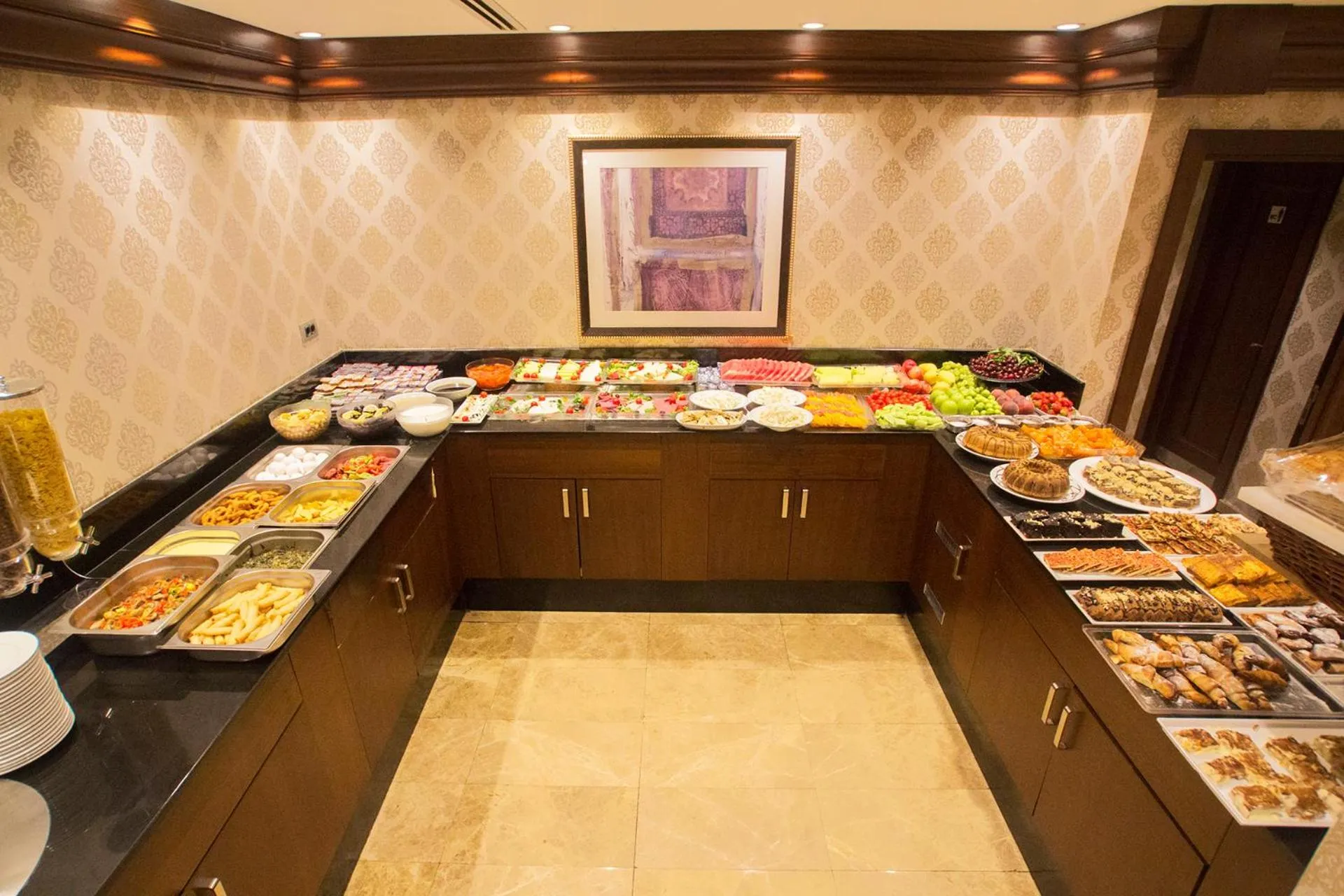 Buffet breakfast in Nova Plaza Boutique Hotel & Spa