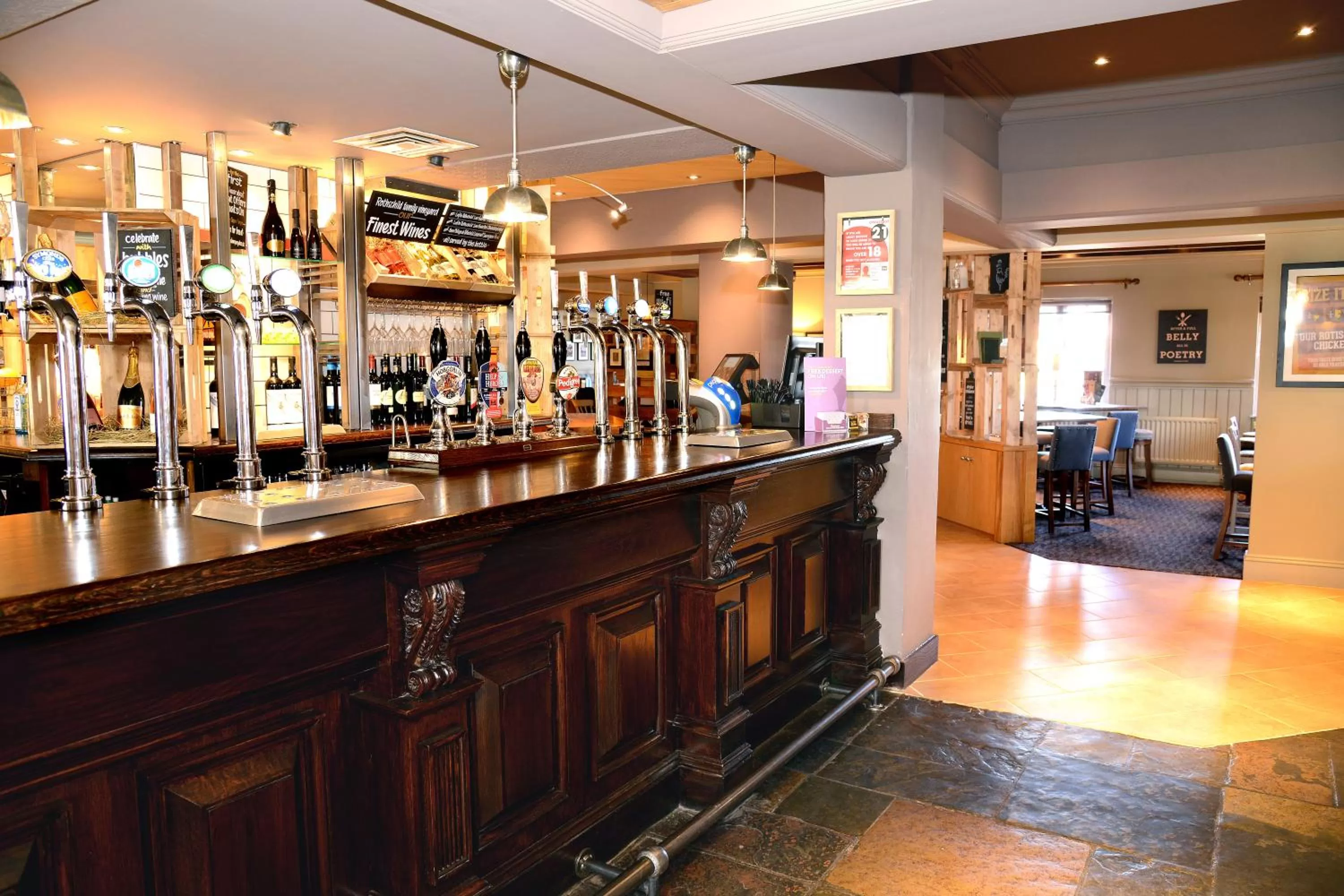 Lounge or bar in Crewe & Harpur, Derby by Marston's Inns
