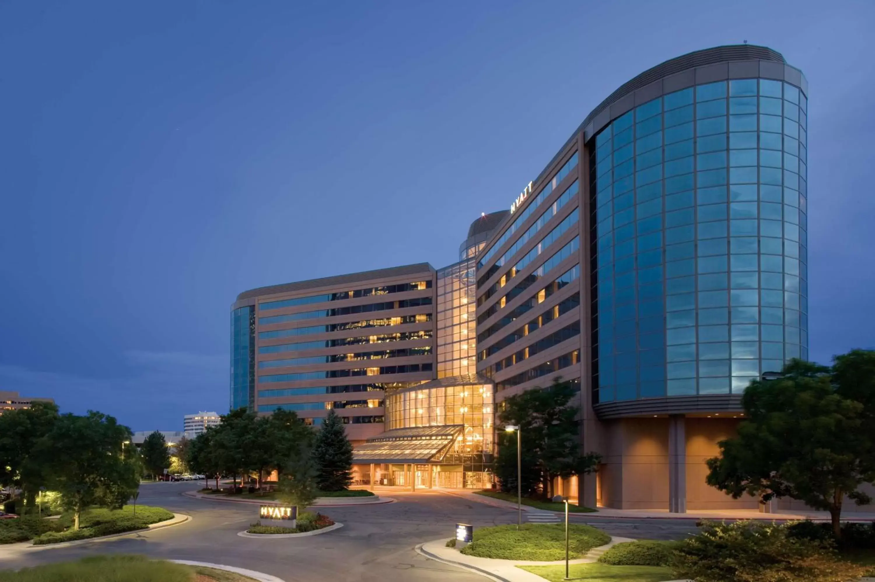 Property building in Hyatt Regency Denver Tech Center Property building in Hyatt Regency Denver Tech Center