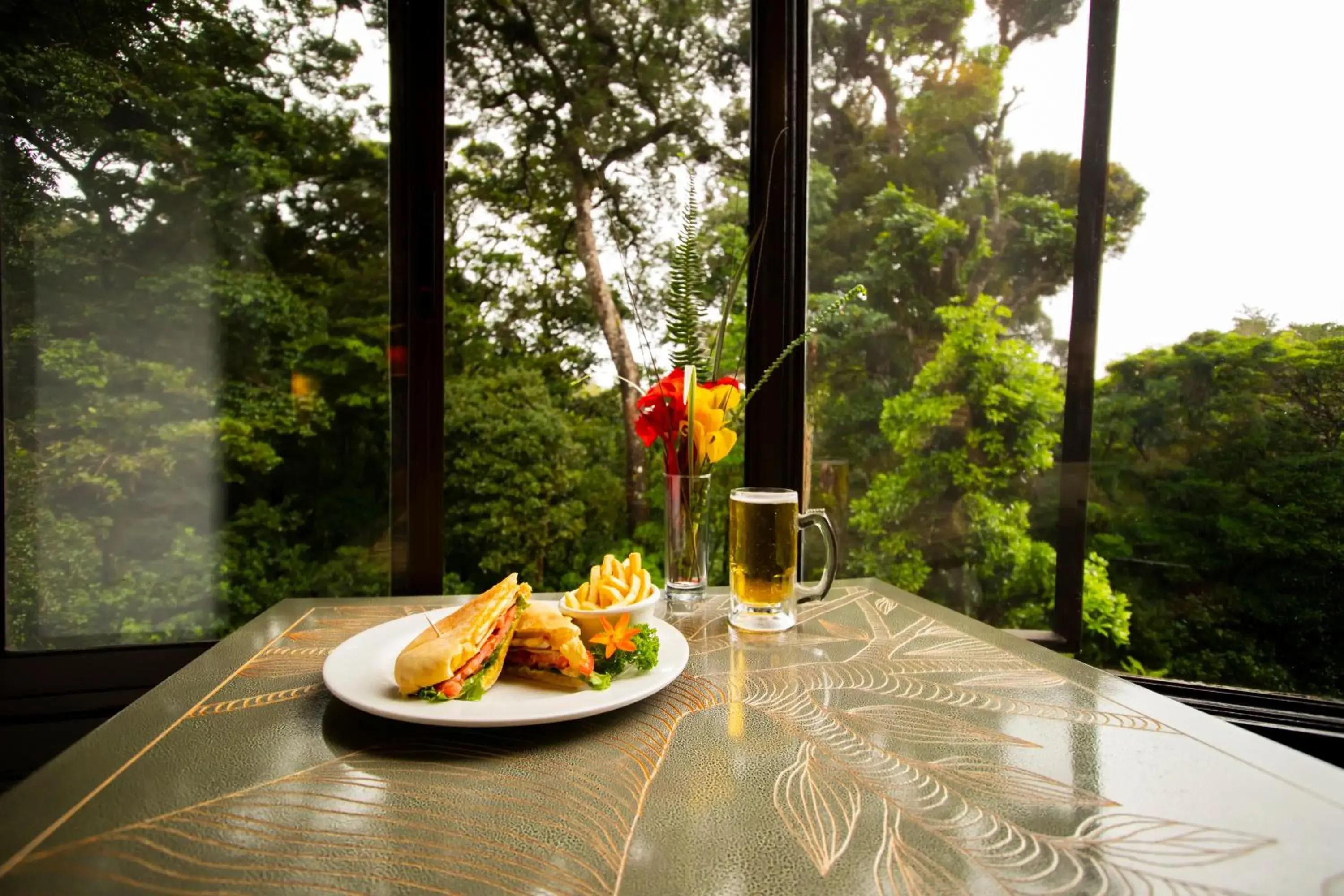 Lunch in Trapp Family Lodge Monteverde