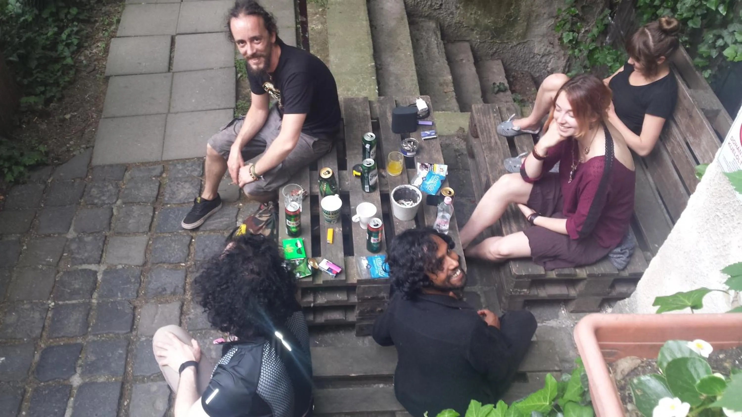 Garden in Baroque Hostel & Coworking