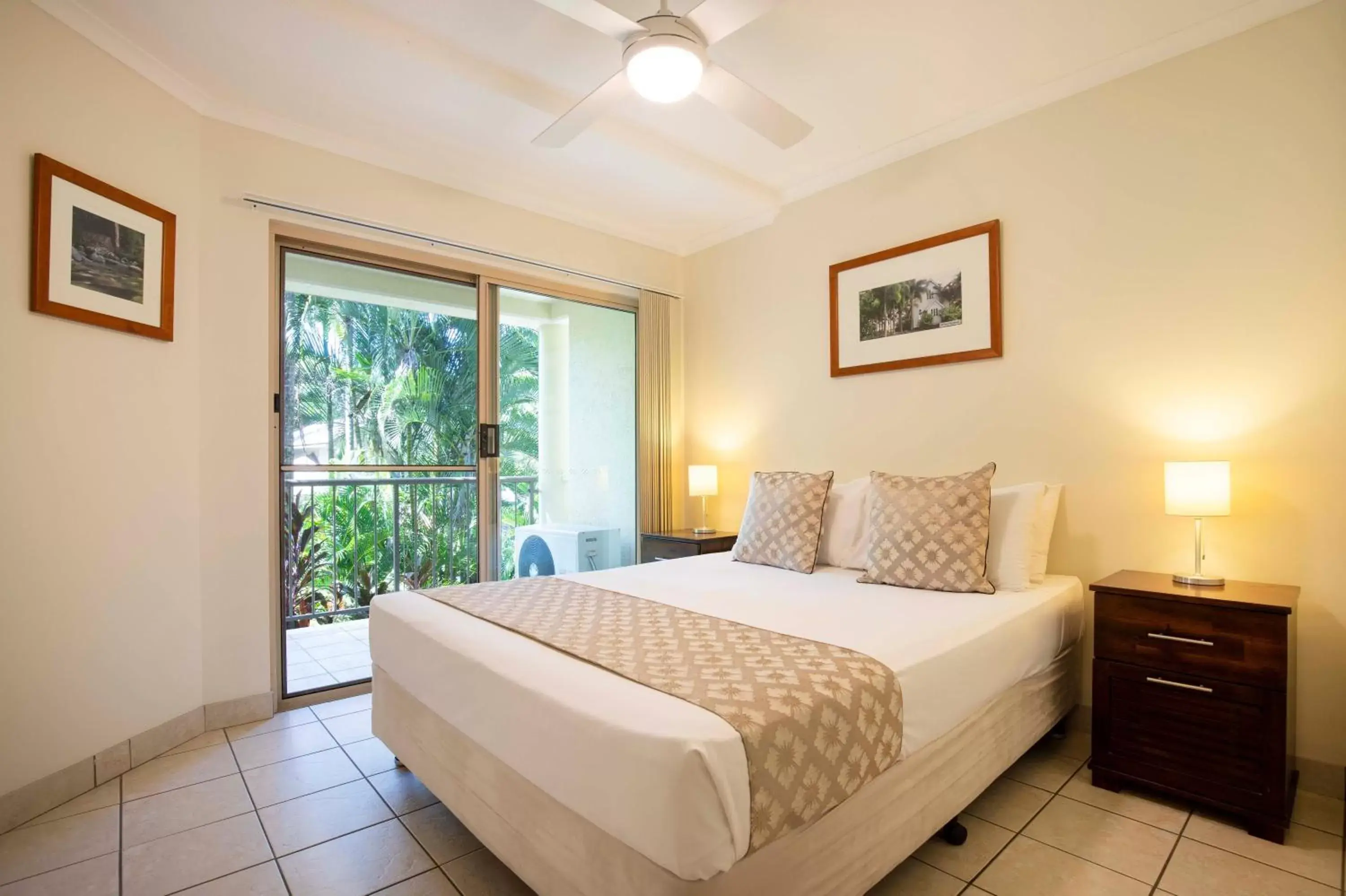 Bed in Port Douglas Sands Resort