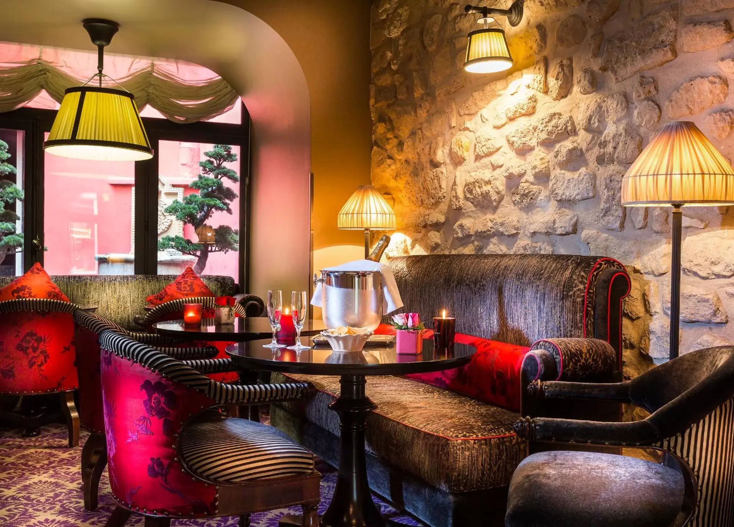 Lounge or bar, Restaurant/Places to Eat in Hotel Odeon Saint Germain