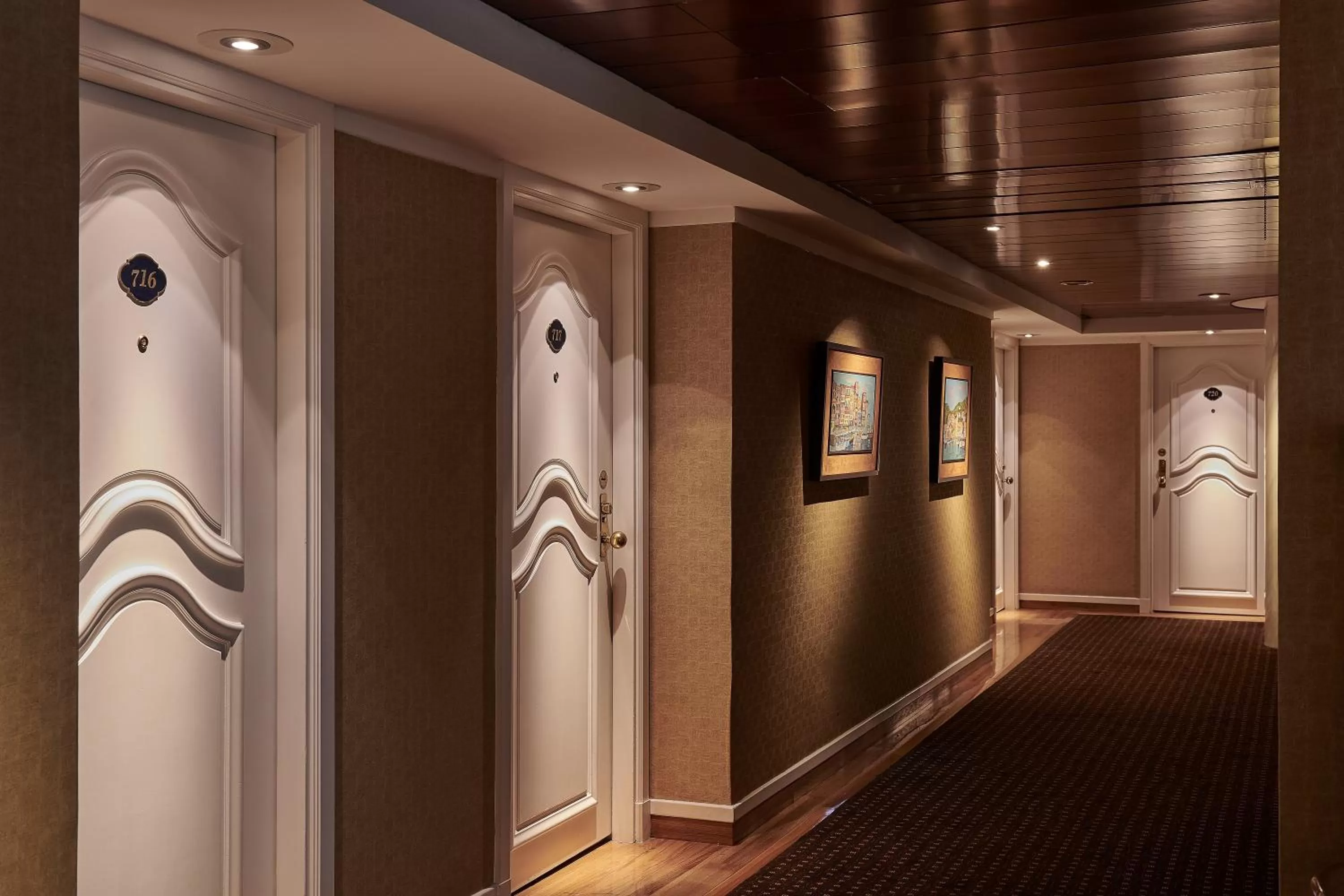 Decorative detail in The Riviera Hotel Taipei