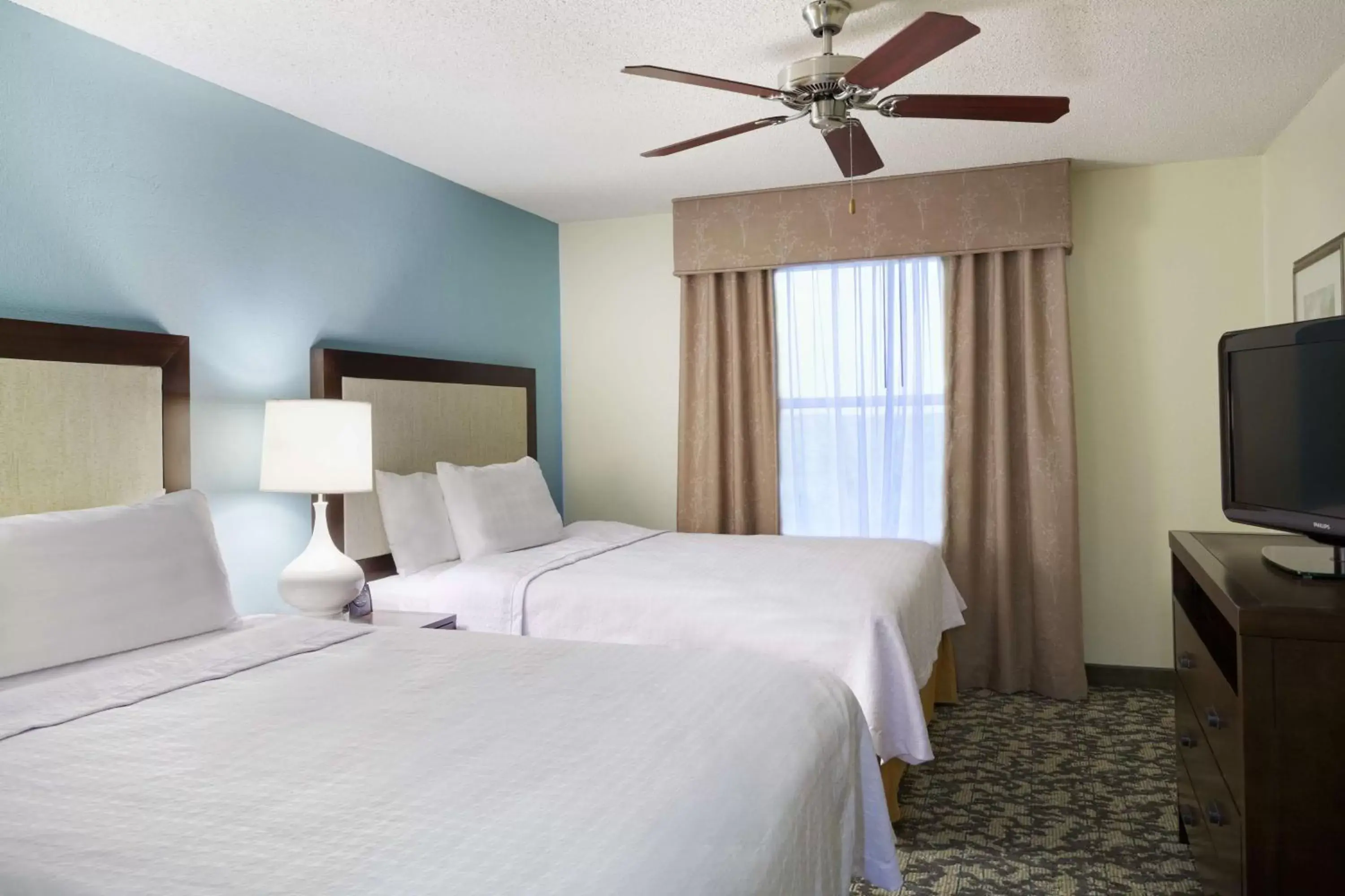 Bed in Homewood Suites by Hilton Raleigh-Durham Airport at RTP