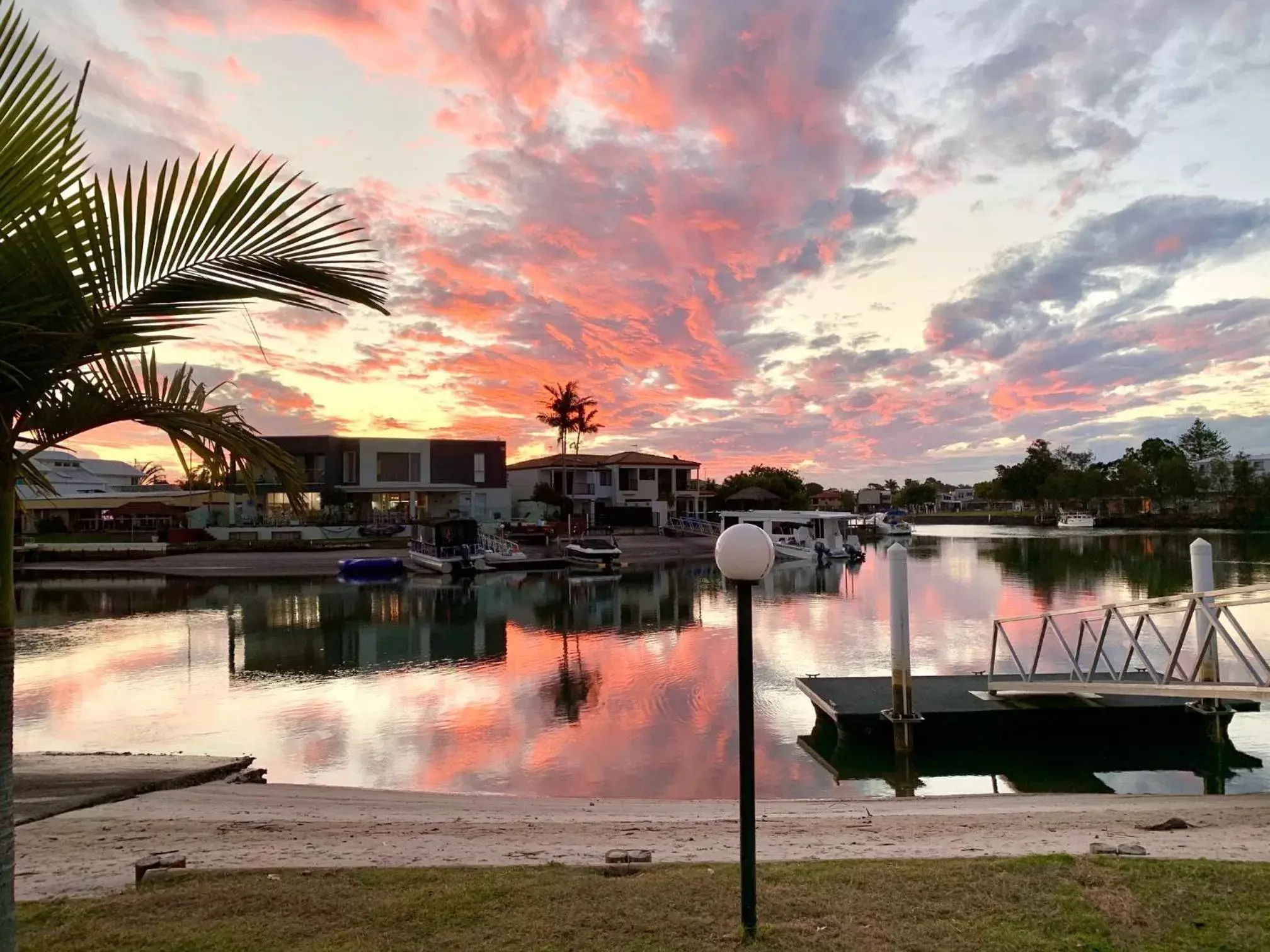 Natural landscape in Pelican Cove Apartments