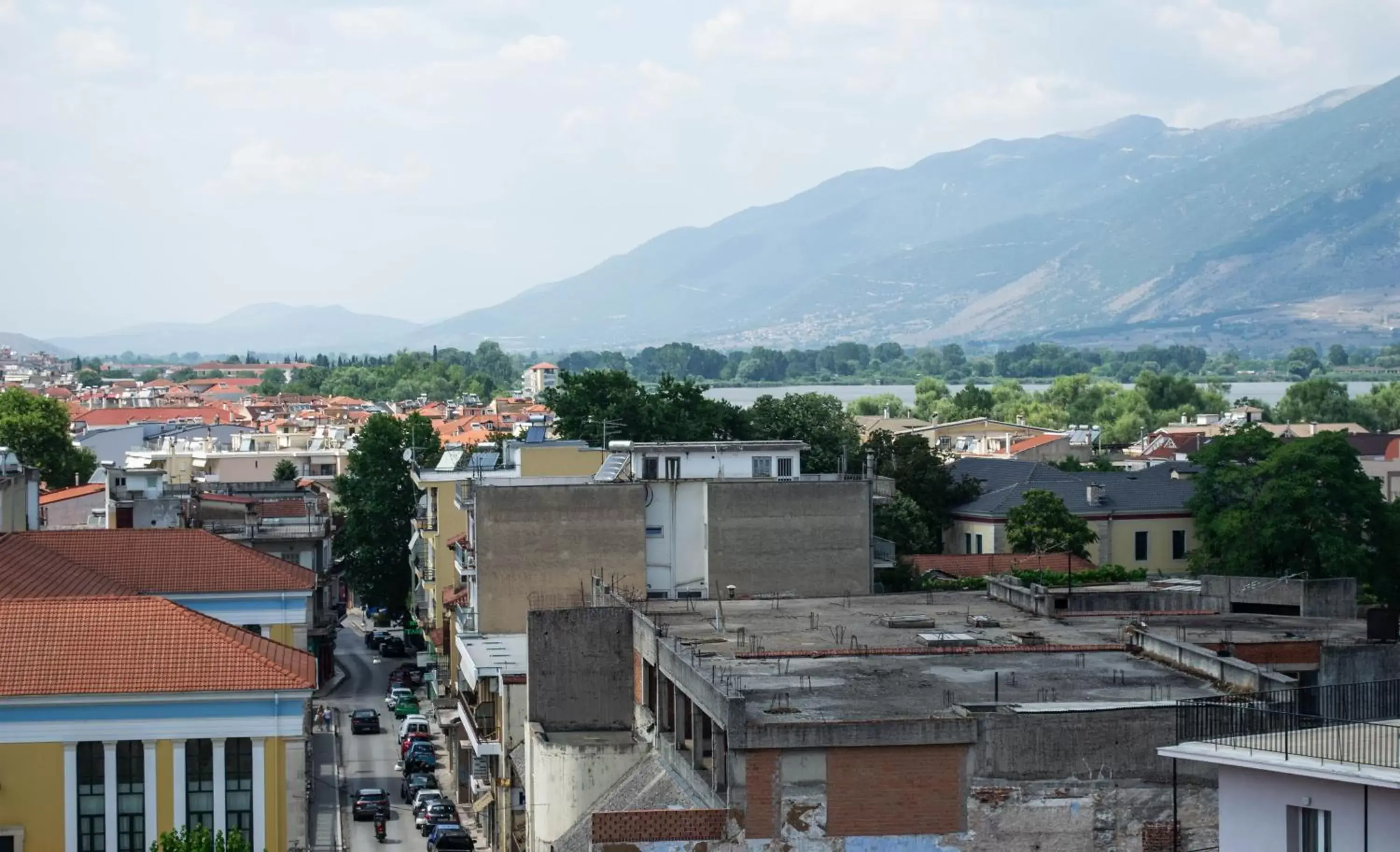 Balcony/Terrace, Mountain View in Egnatia Hotel