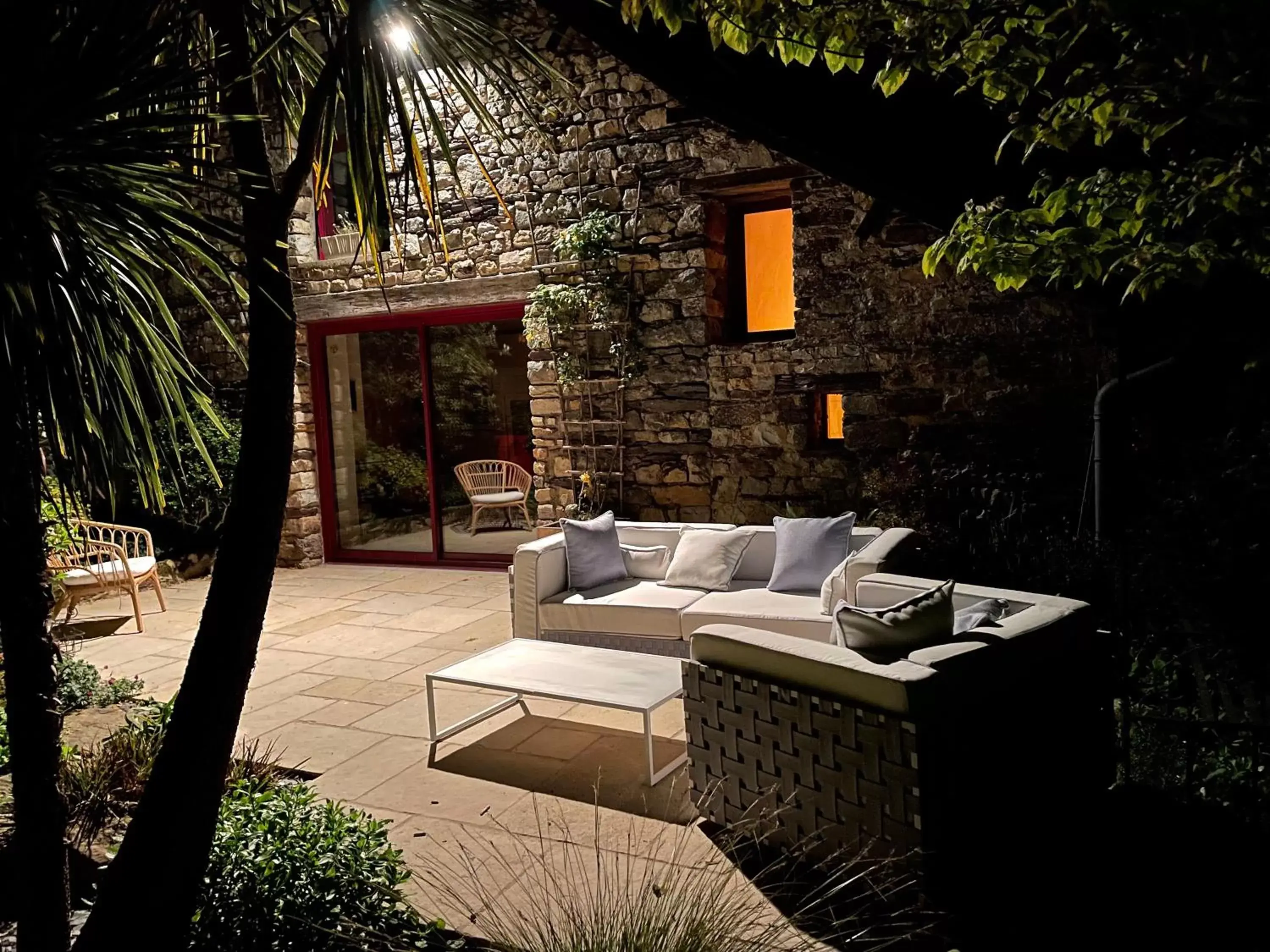 Seating Area in La Corne de Cerf, Forêt de Brocéliande