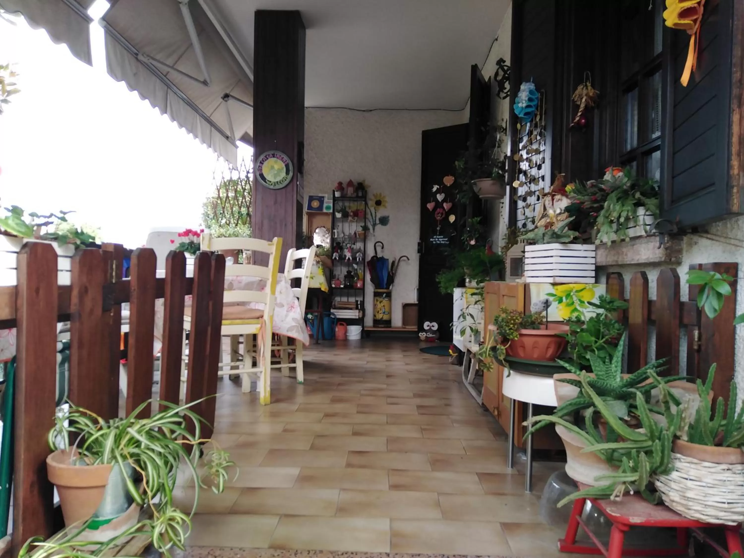 Facade/entrance in Casa Irene