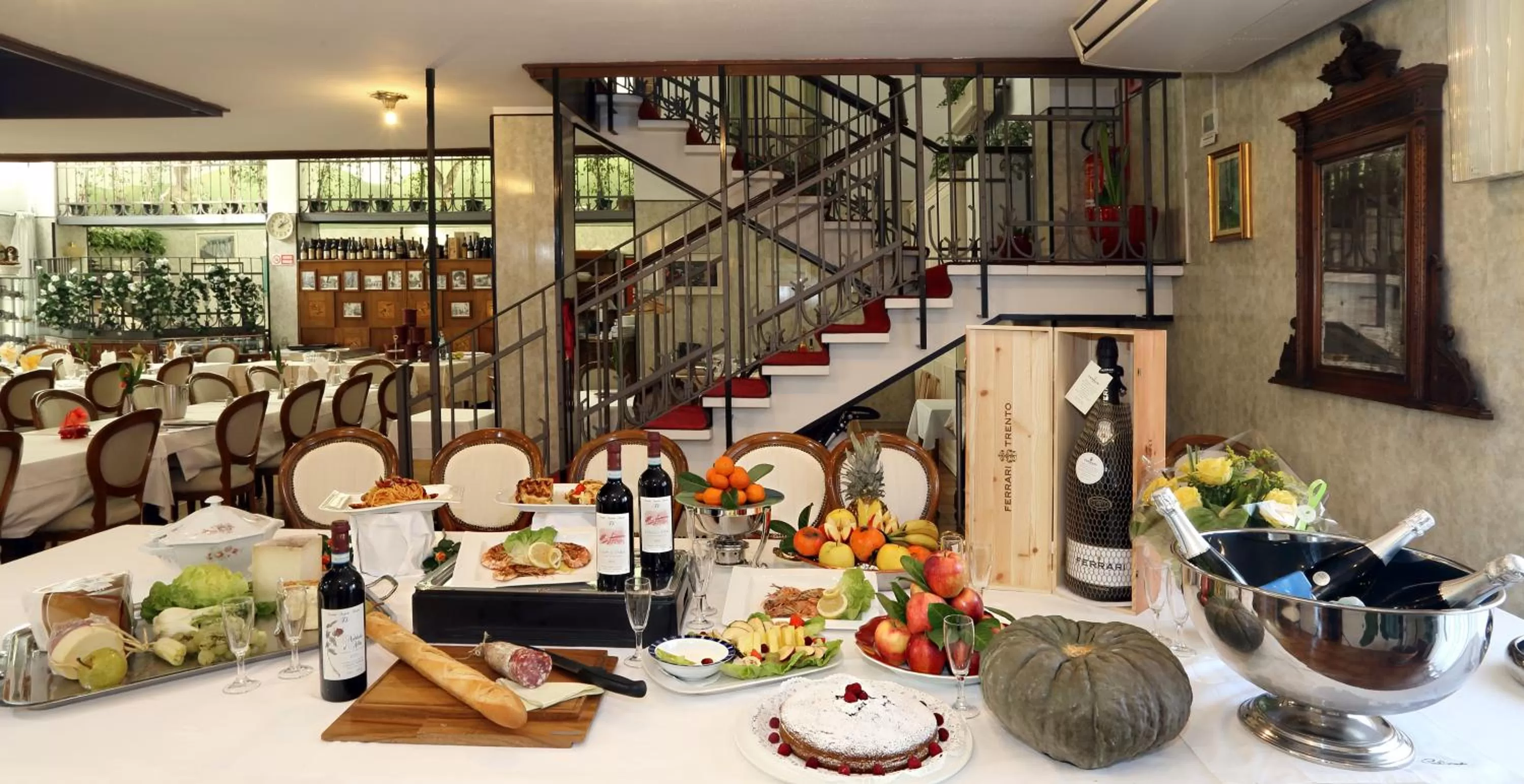 Restaurant/places to eat in Hotel Residence Sogno