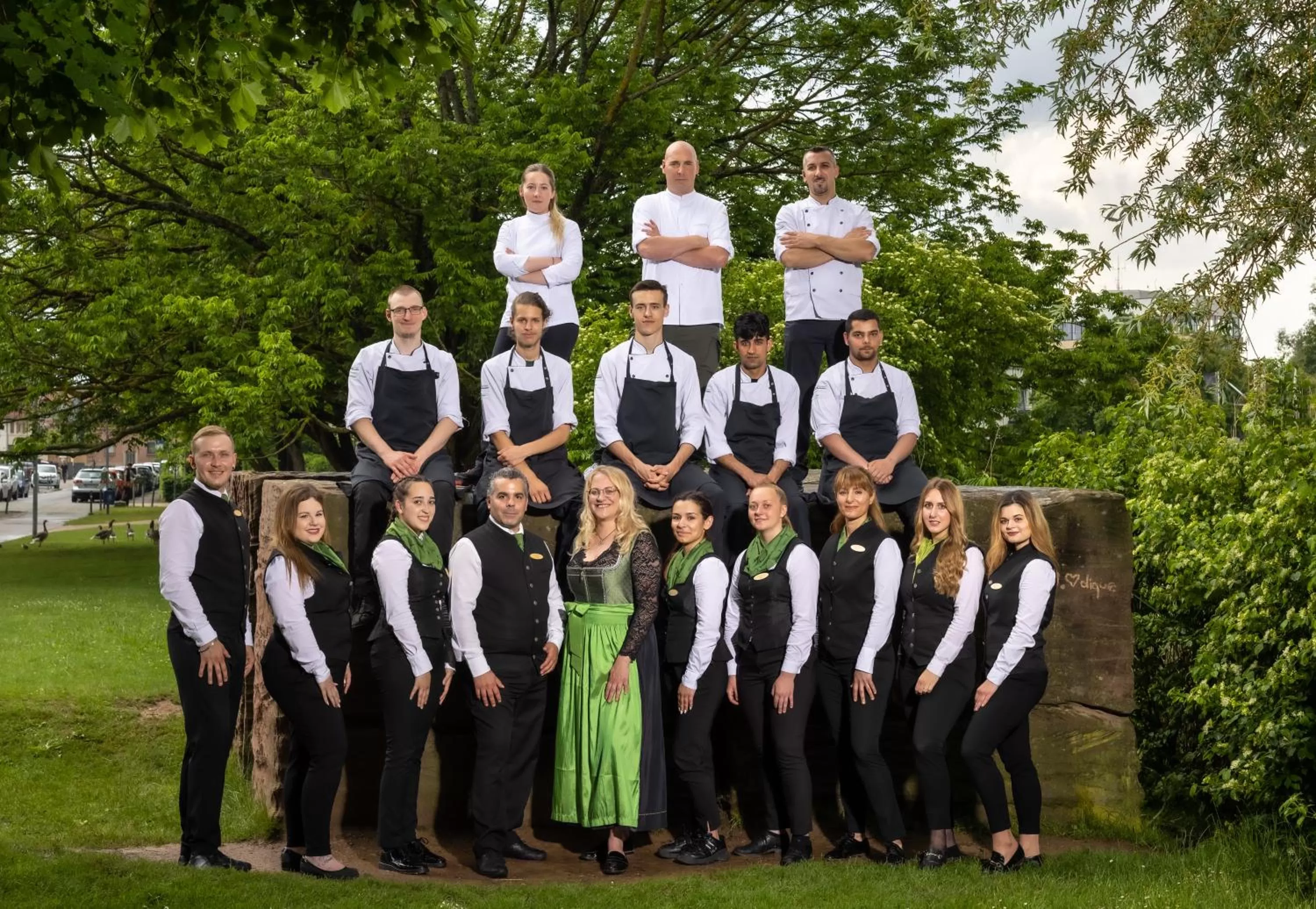 People in Hotel & Restaurant Zum Reussenstein