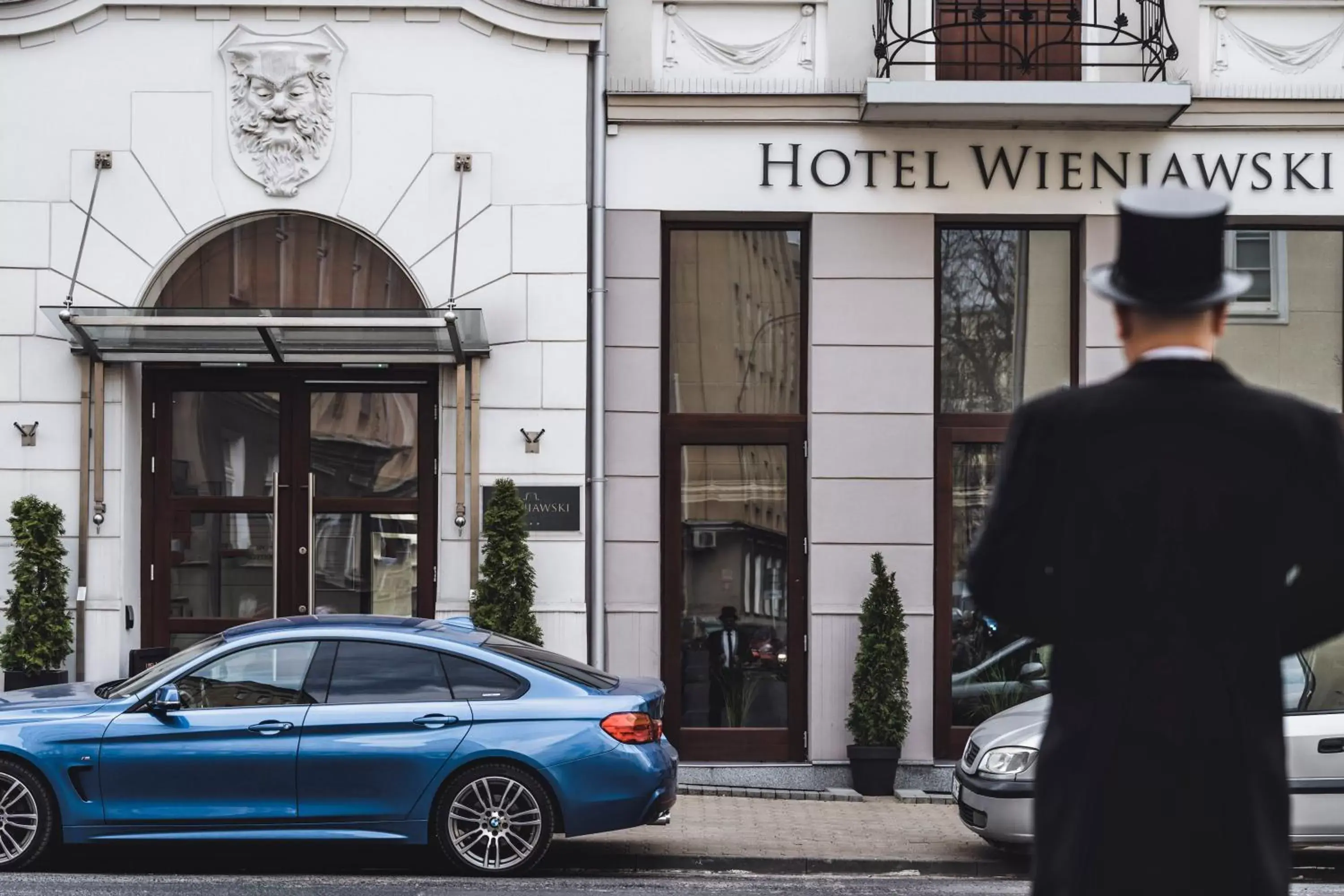 Property building in Hotel Wieniawski Property building in Hotel Wieniawski