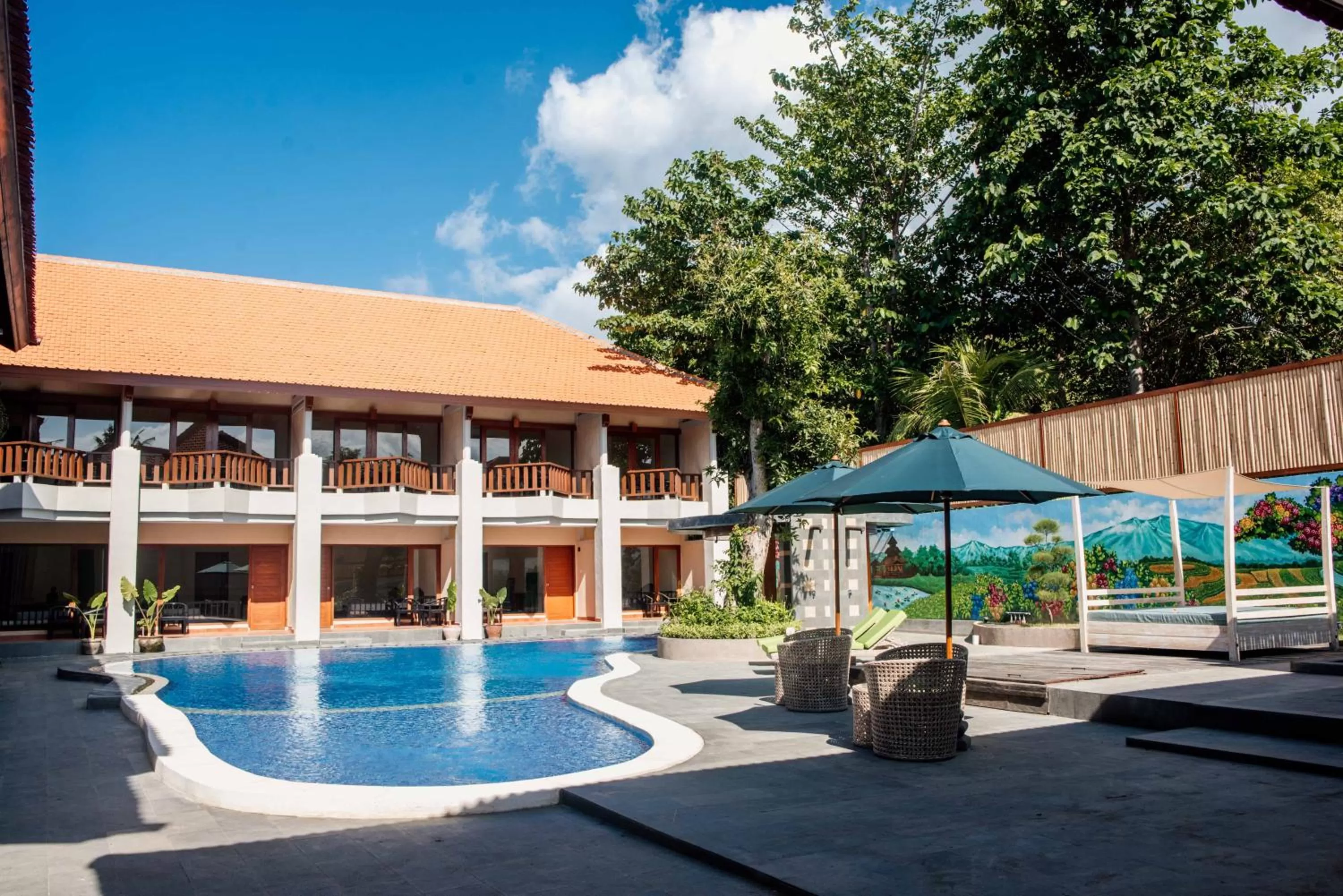 Swimming pool in New Sunari Lovina Beach Resort