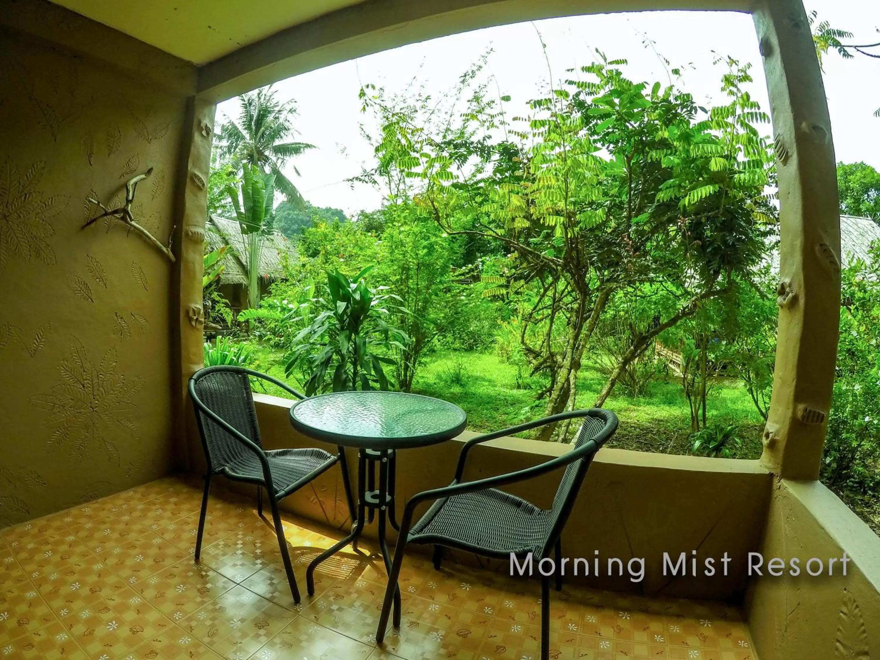 Garden in Khao Sok Morning Mist Resort