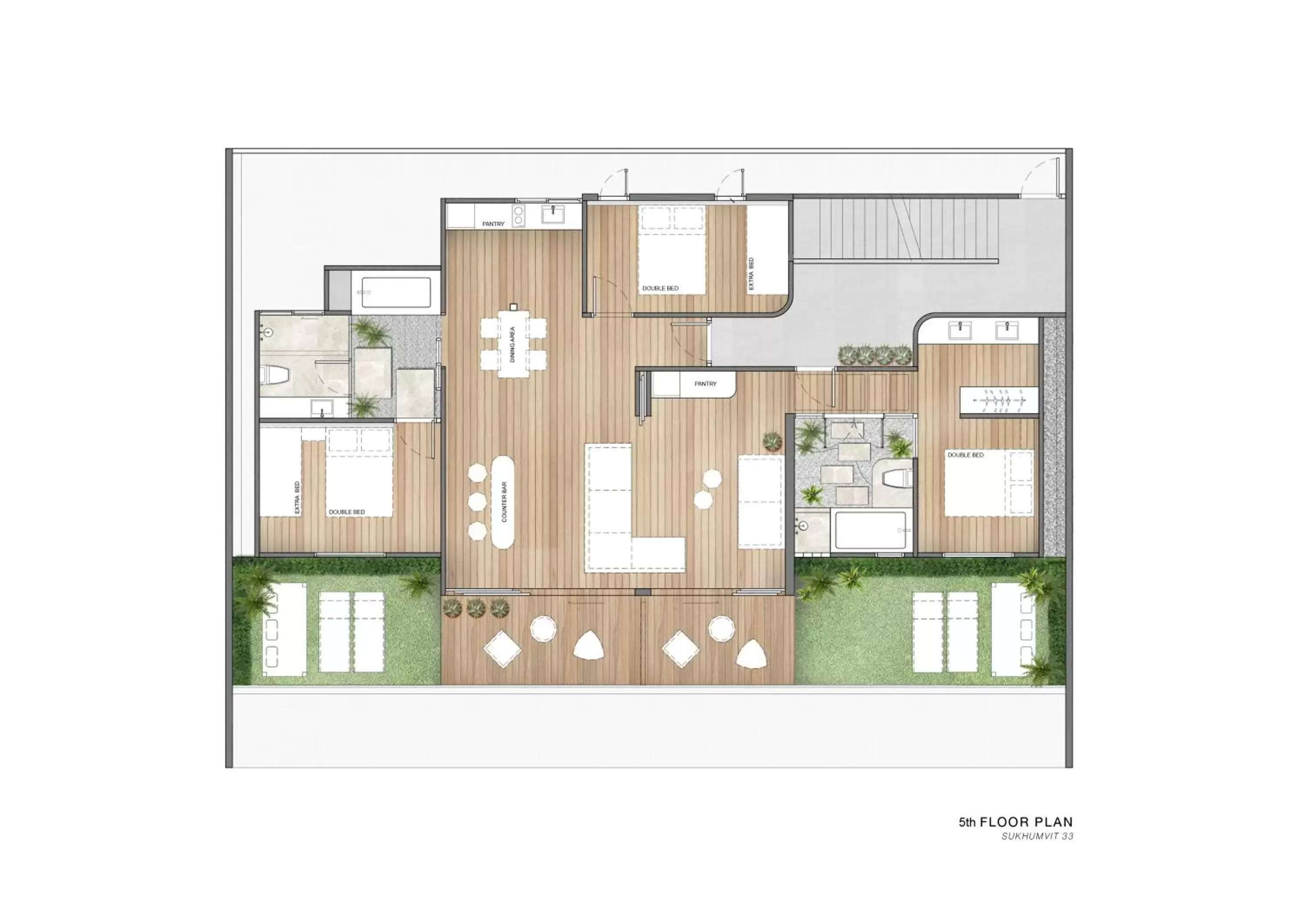 Floor Plan in Nimit Boutique Hotel Floor Plan in Nimit Boutique Hotel