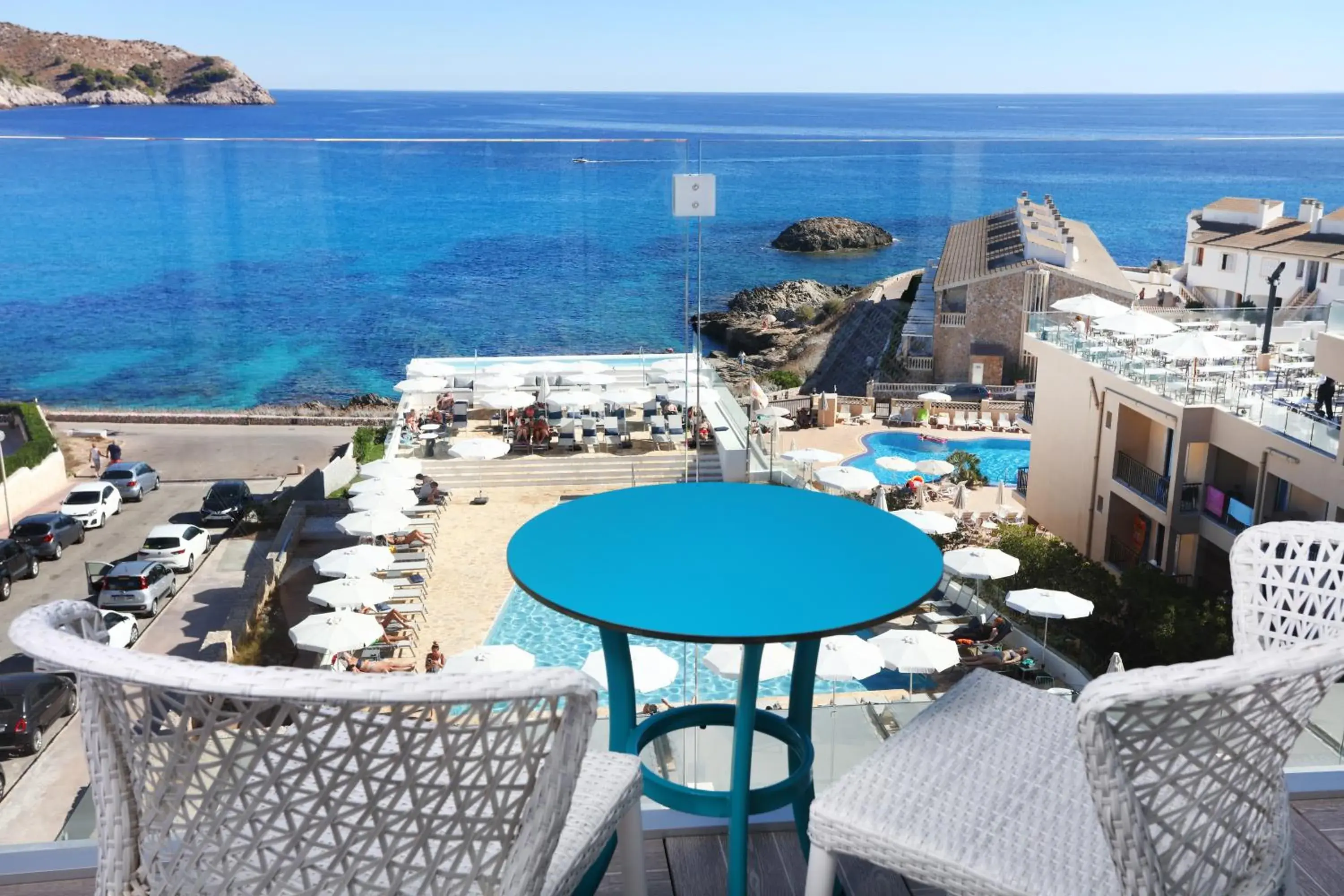 Sea view in Mar Azul Pur Estil Hotel & Spa - Adults only Sea view in Mar Azul Pur Estil Hotel & Spa - Adults only