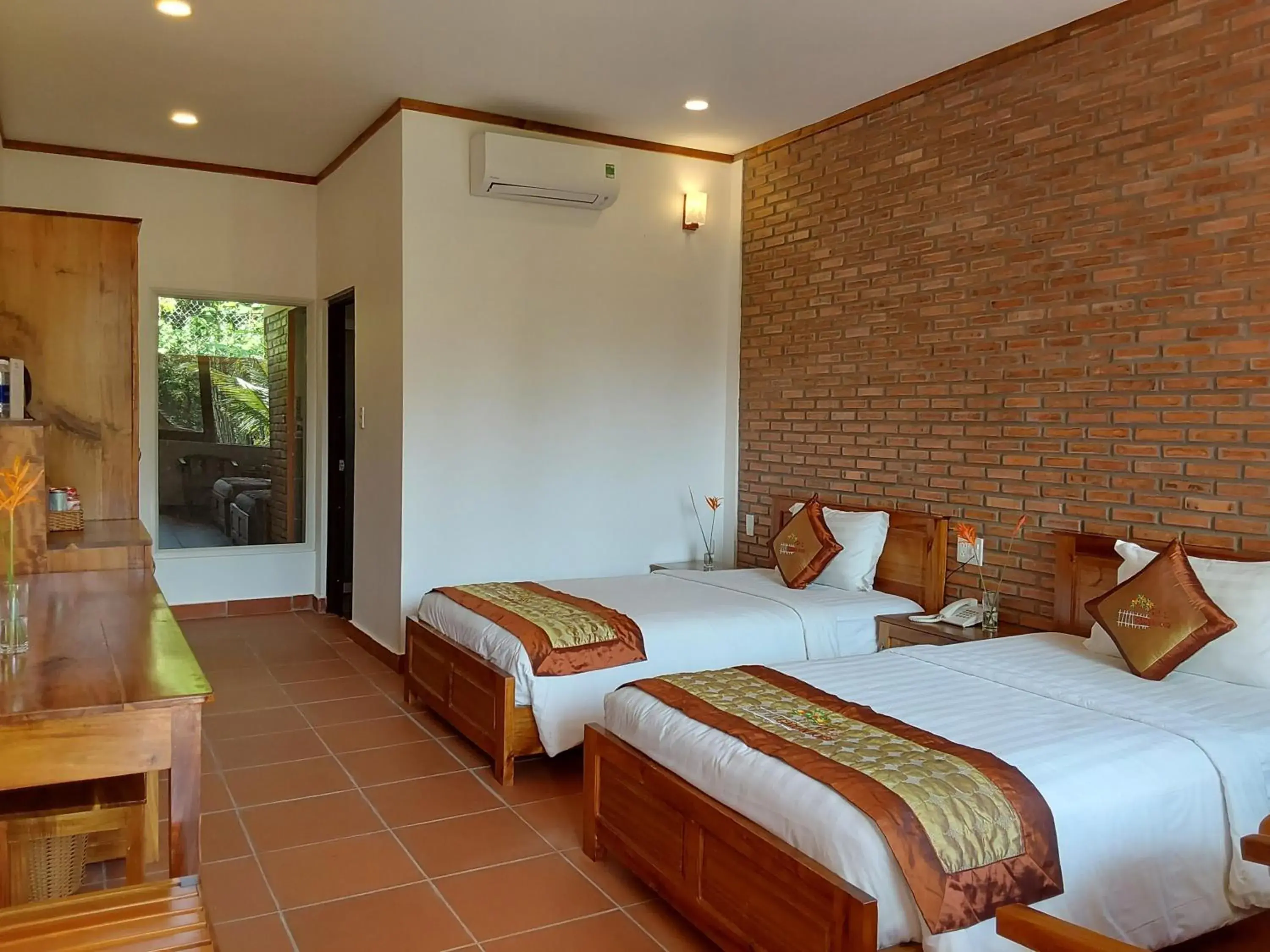 Bedroom, Bed in The Garden House Phu Quoc Resort