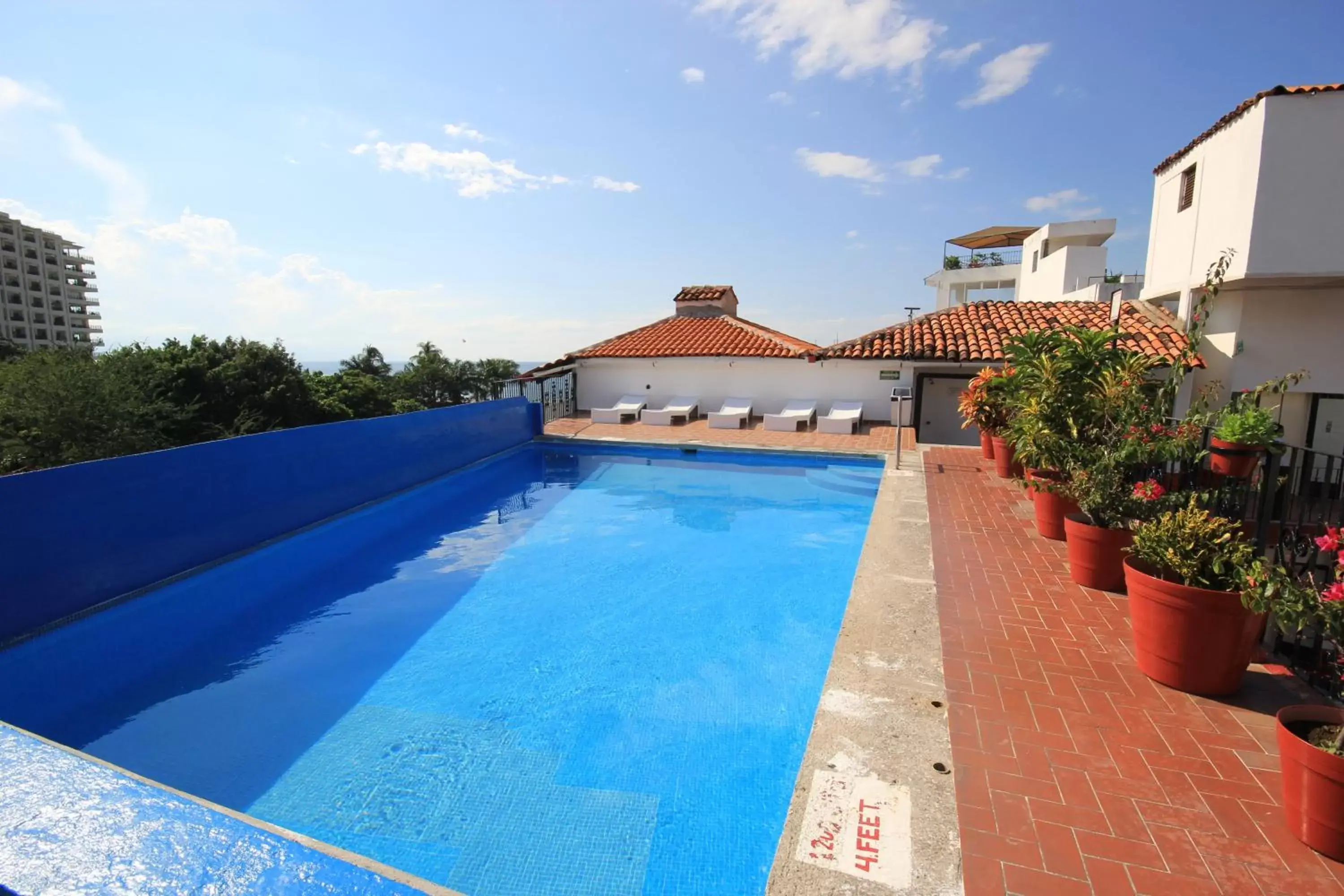 Swimming Pool in Hotel Encino Malecón Centro Puerto Vallarta