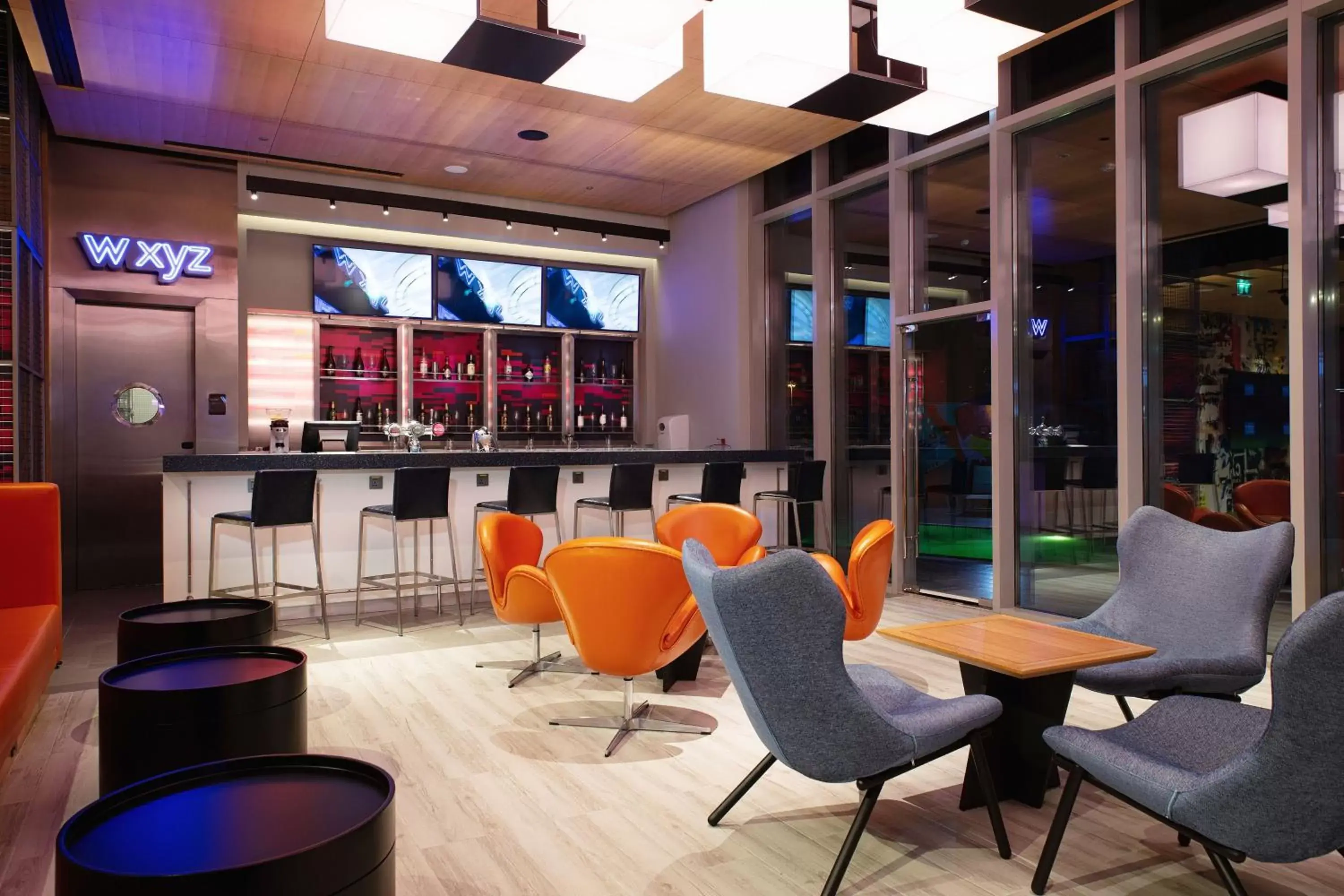 Restaurant/places to eat, Lounge/Bar in Aloft Dubai South