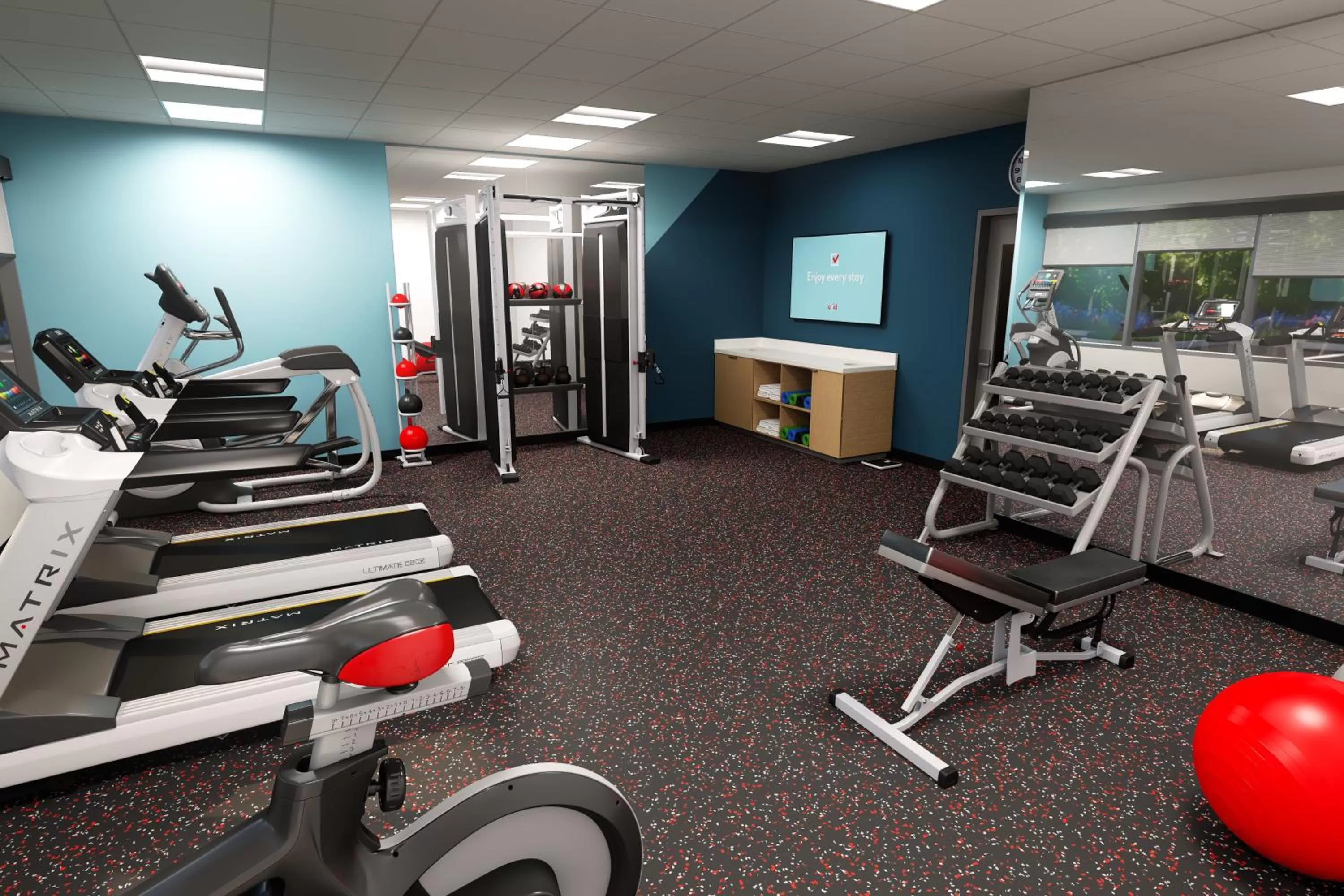 Fitness centre/facilities in avid hotels - Boston Logan Airport - Revere by IHG