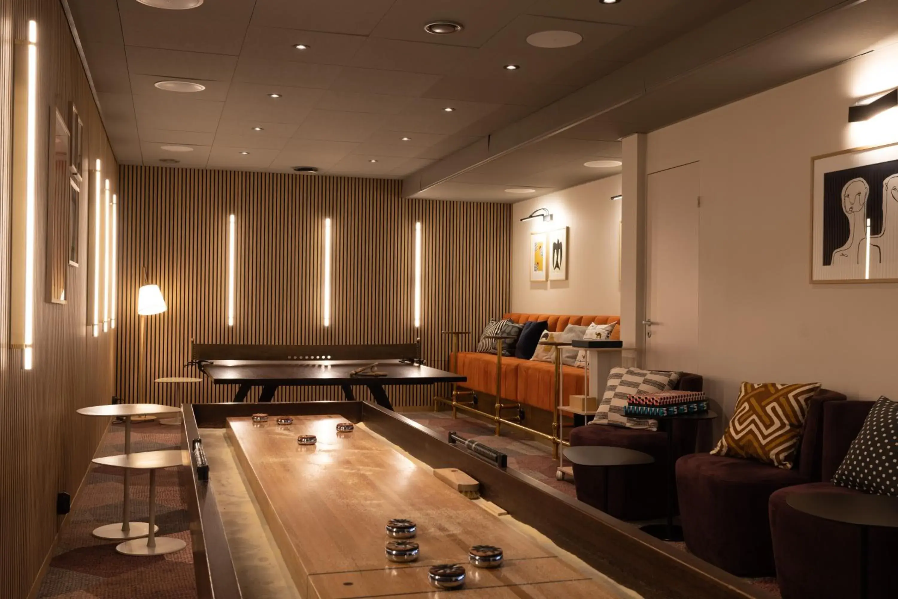 Game Room in Welcome Hotel Barkarby