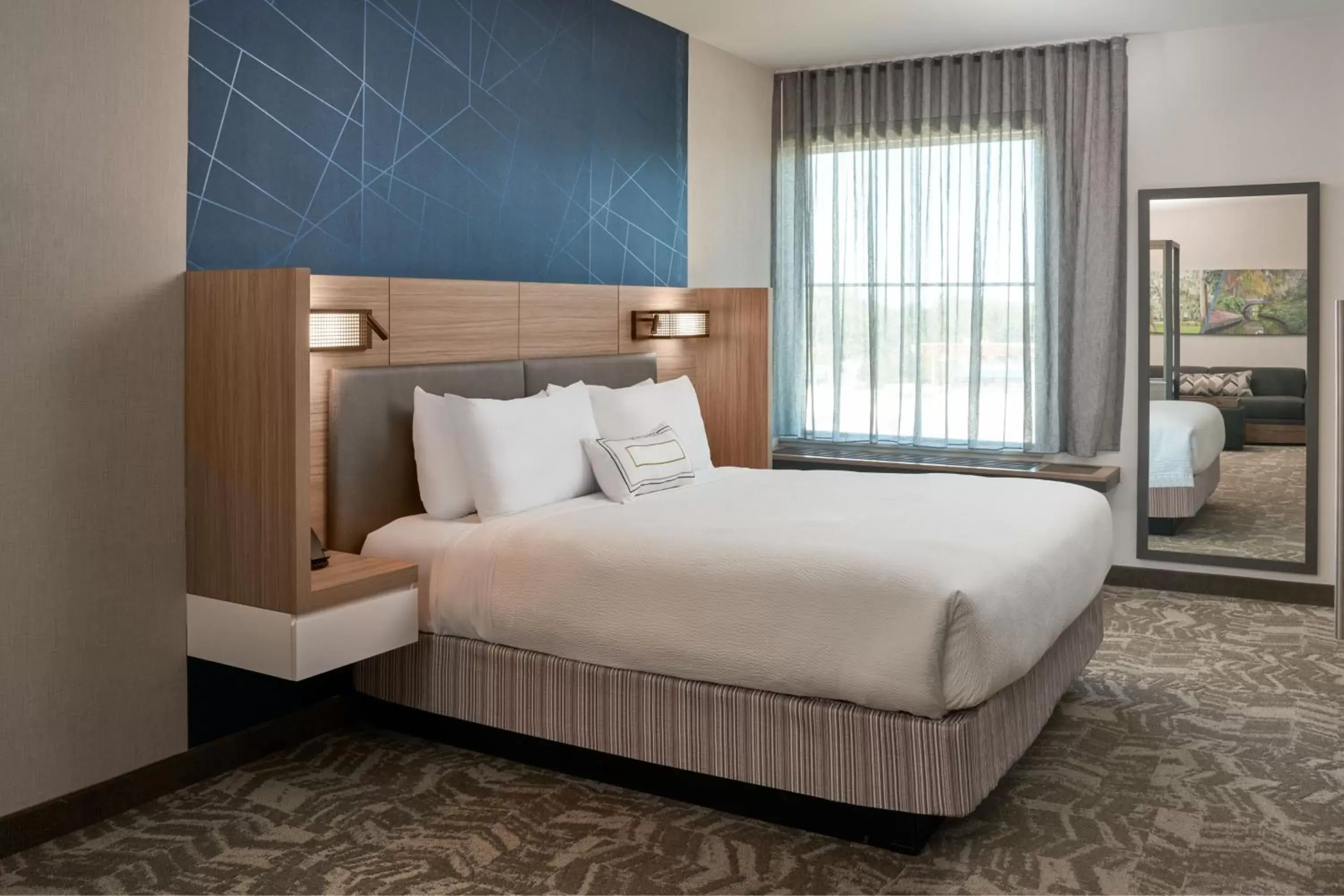 Photo of the whole room, Bed in SpringHill Suites by Marriott Winter Park