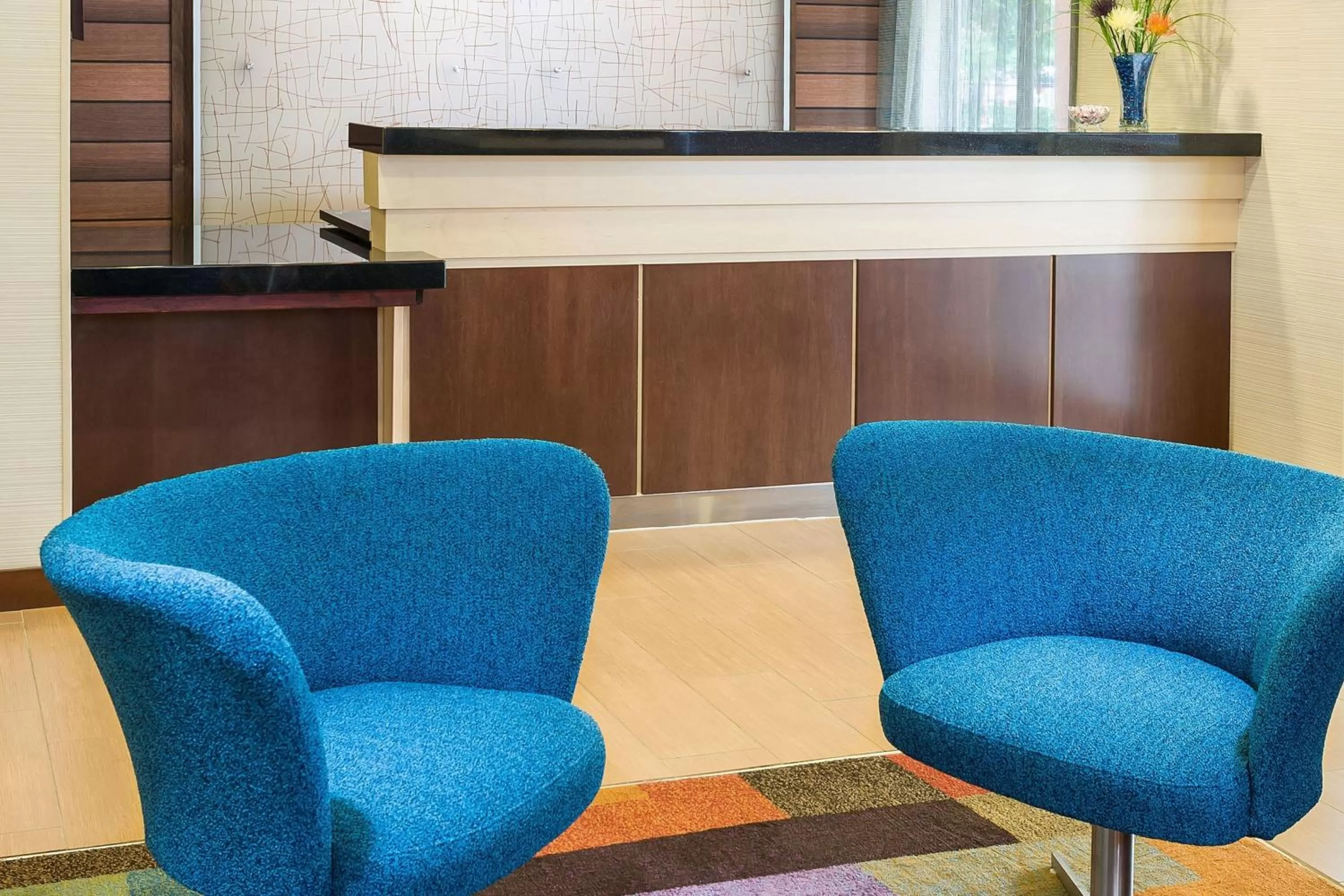 Lobby or reception in Fairfield Inn & Suites Dallas Park Central