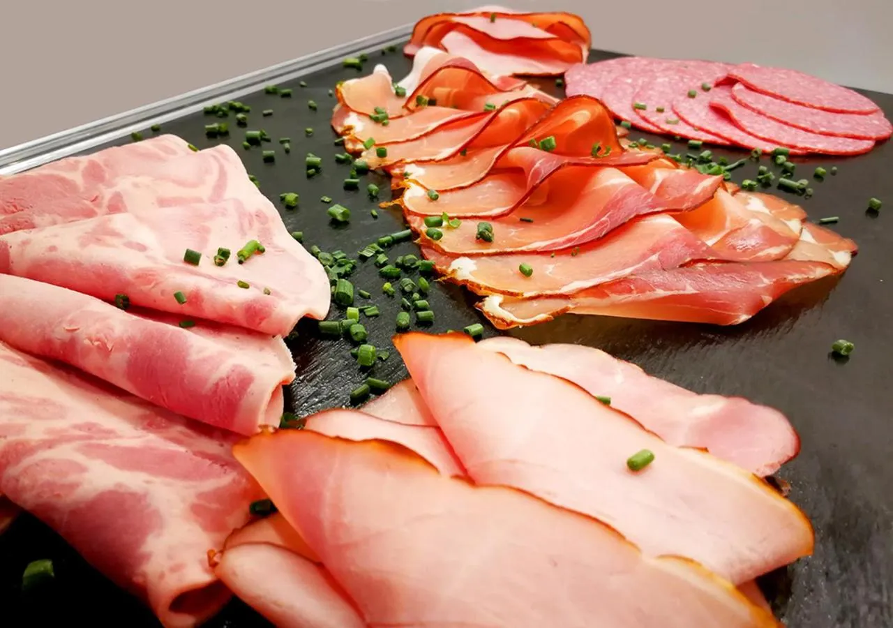 Food close-up in Hotel Schöne Aussicht