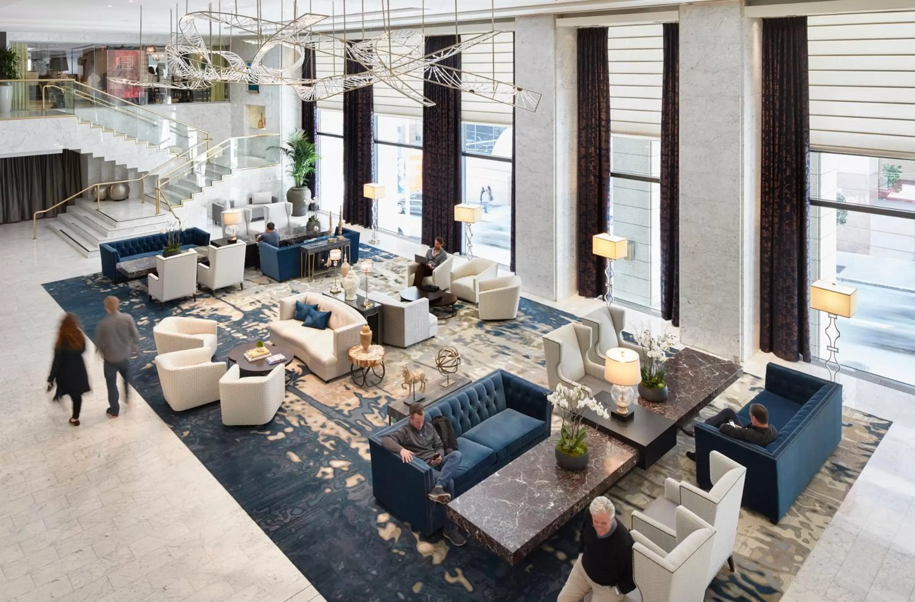 Lobby or reception in Hotel Nikko San Francisco Lobby or reception in Hotel Nikko San Francisco