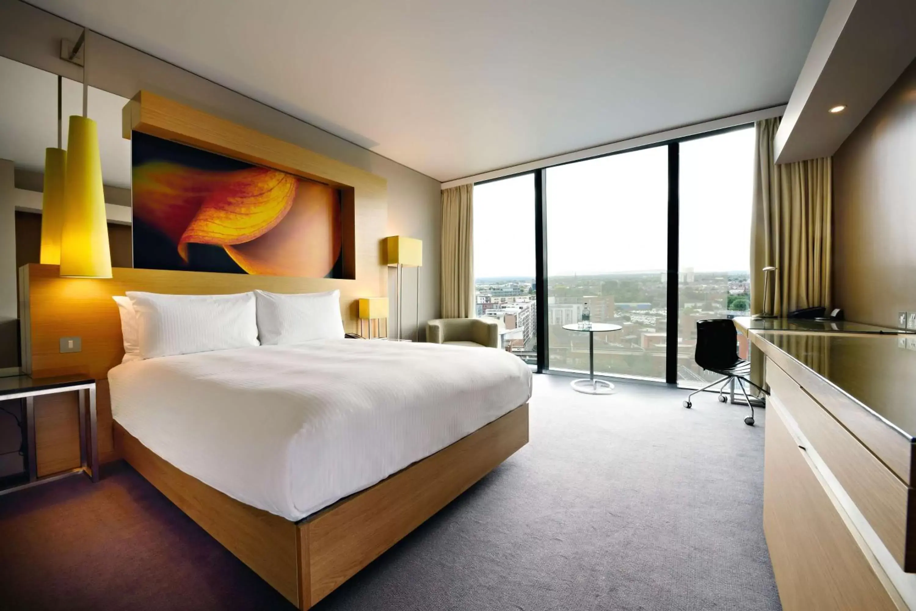 Bedroom in Hilton Manchester Deansgate