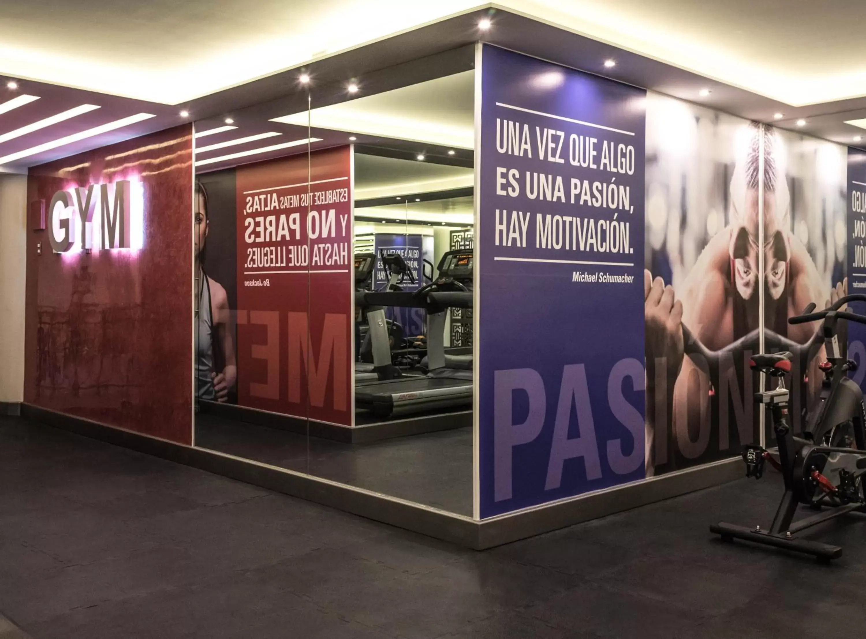 Fitness centre/facilities in Hotel Francia Aguascalientes
