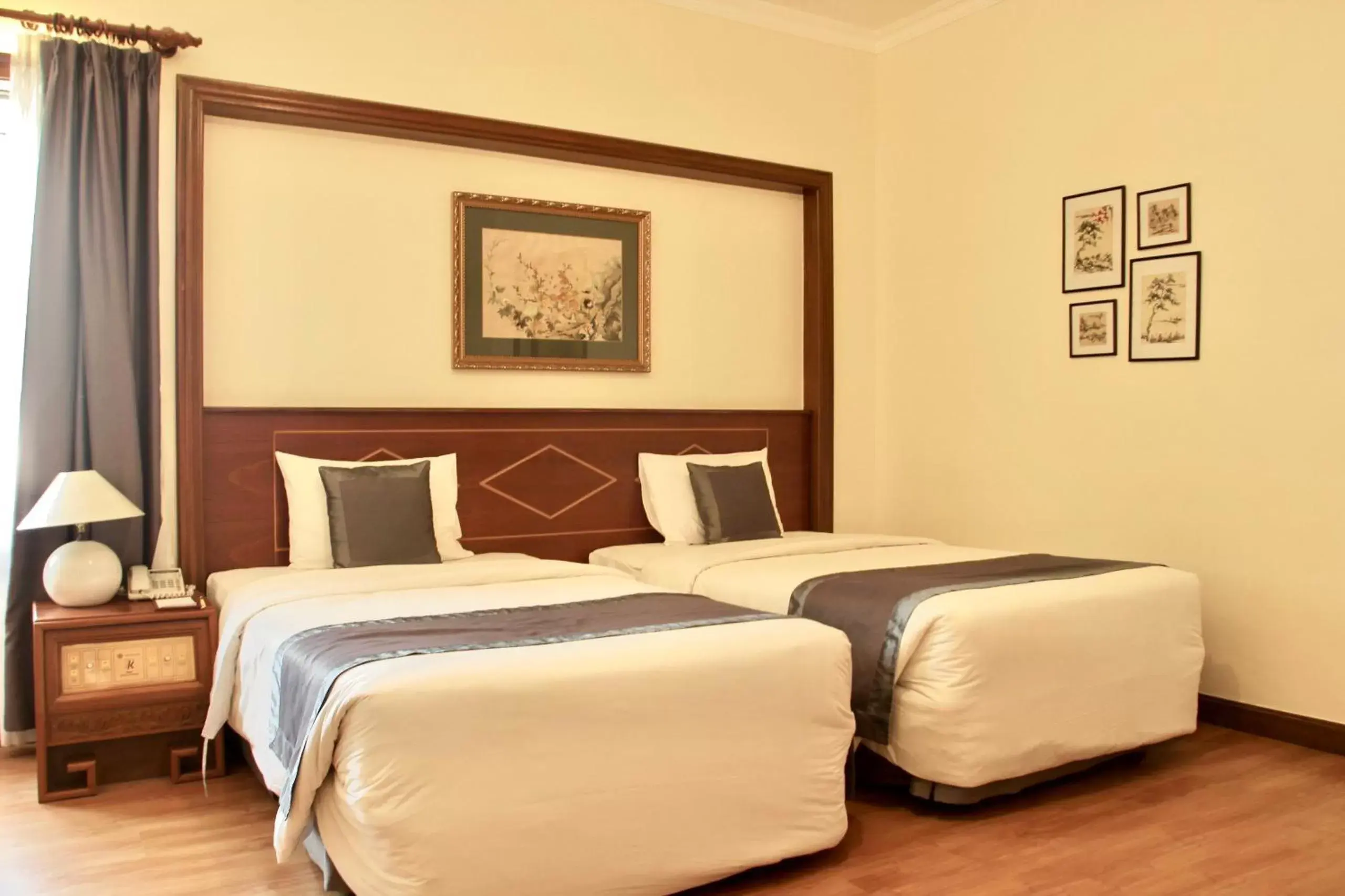 Bed in Royal Hotel Saigon