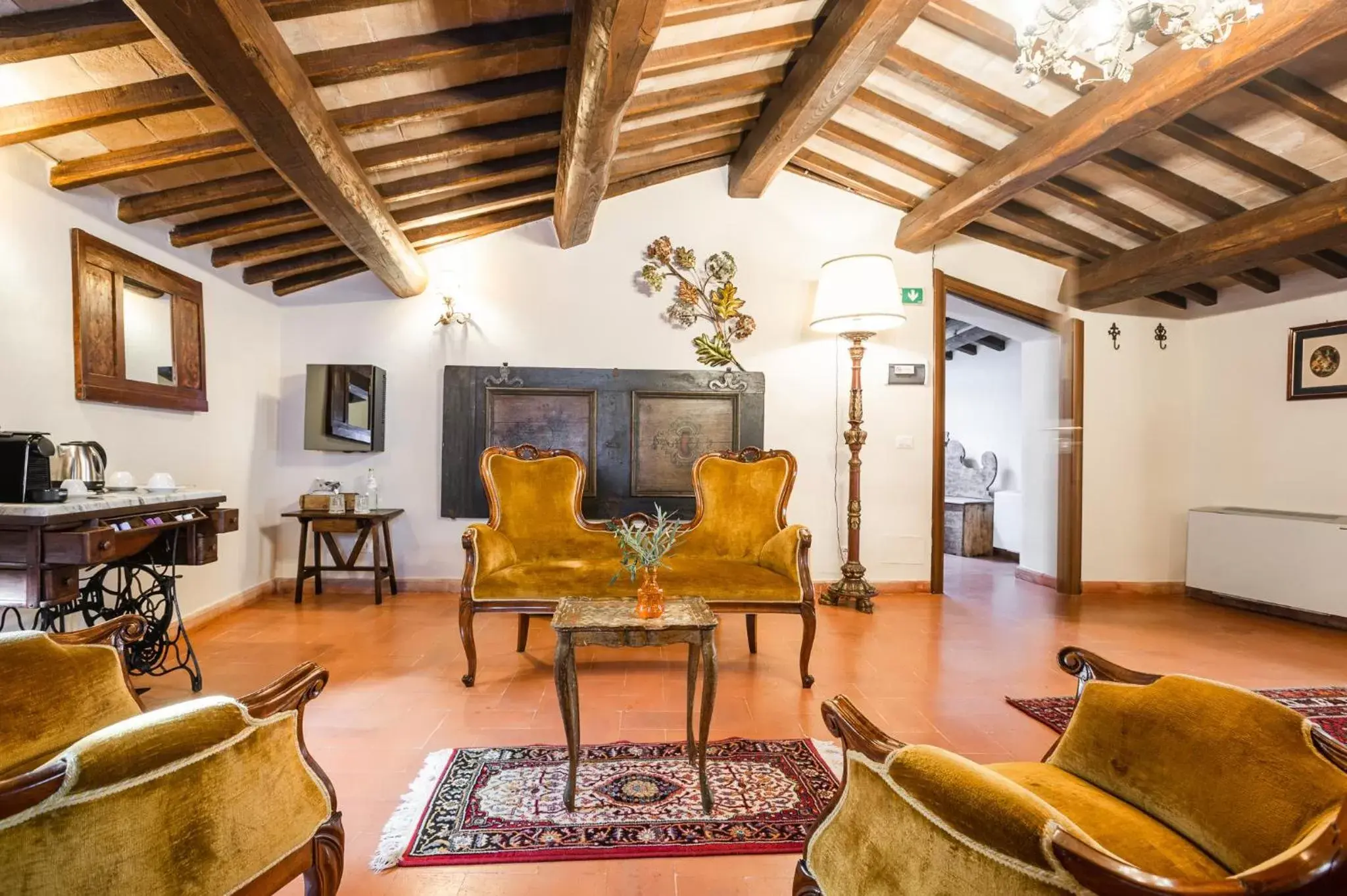 Living room, Seating Area in Borgo Petroro