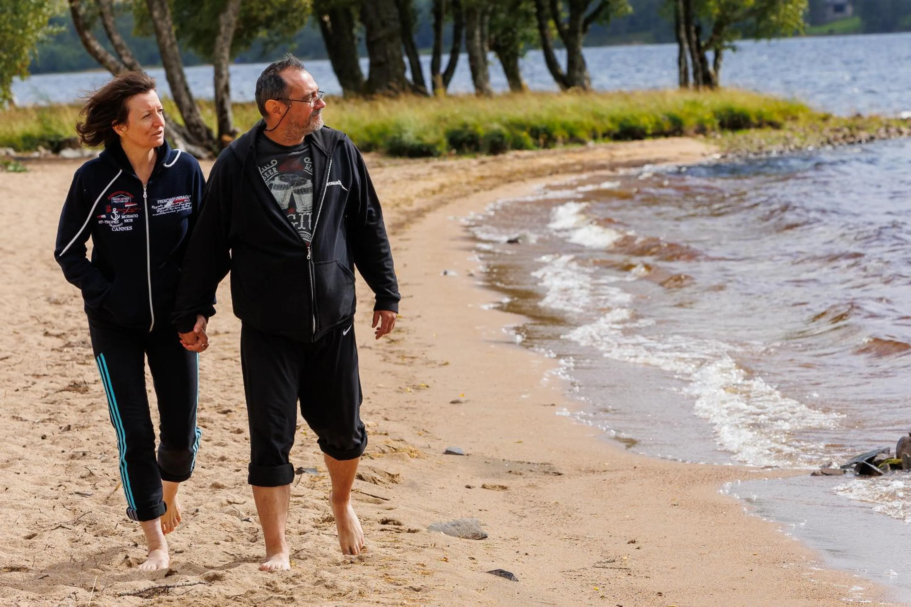 People in Loch Rannoch Highland Club