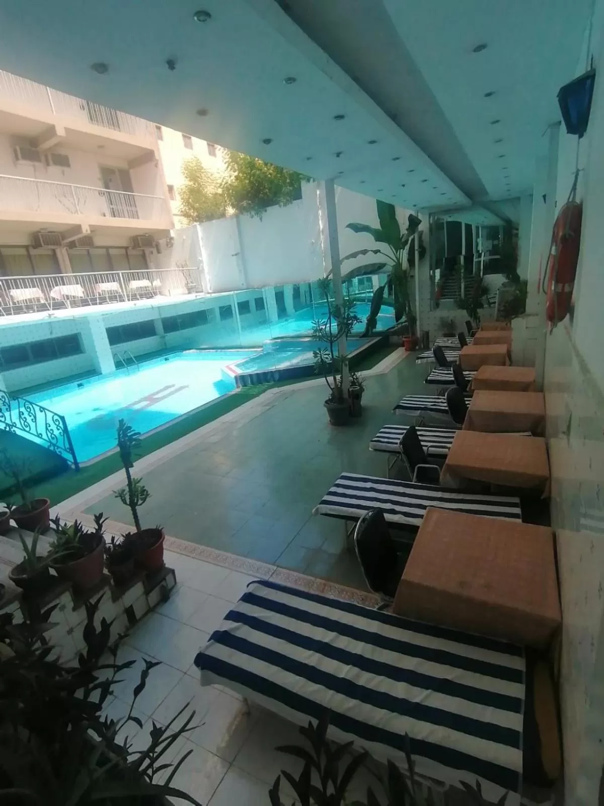 Swimming pool in Windsor Hotel Luxor 中國人之家