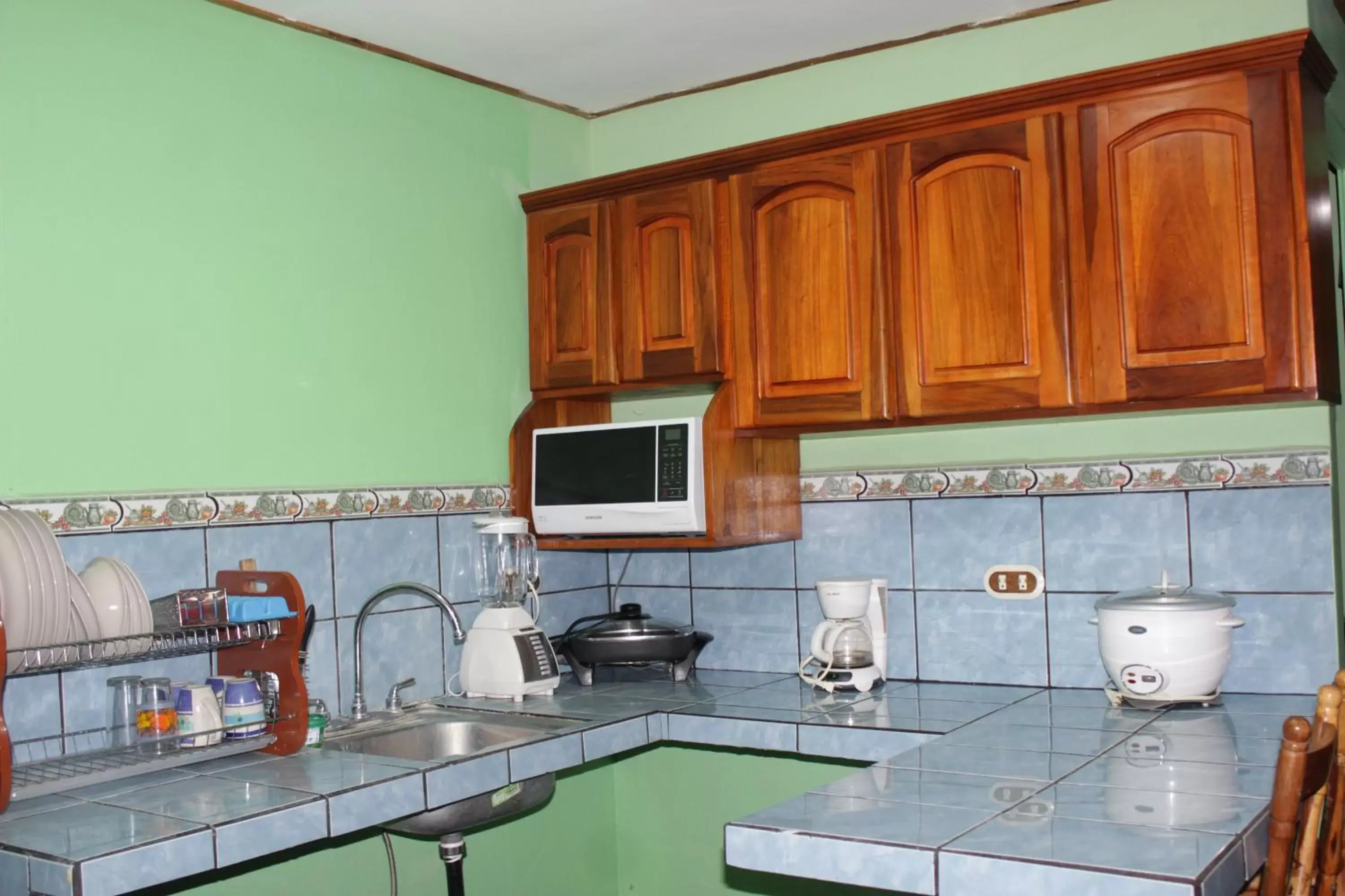 Coffee/tea facilities, Kitchen/Kitchenette in Aparthotel Gonzalez