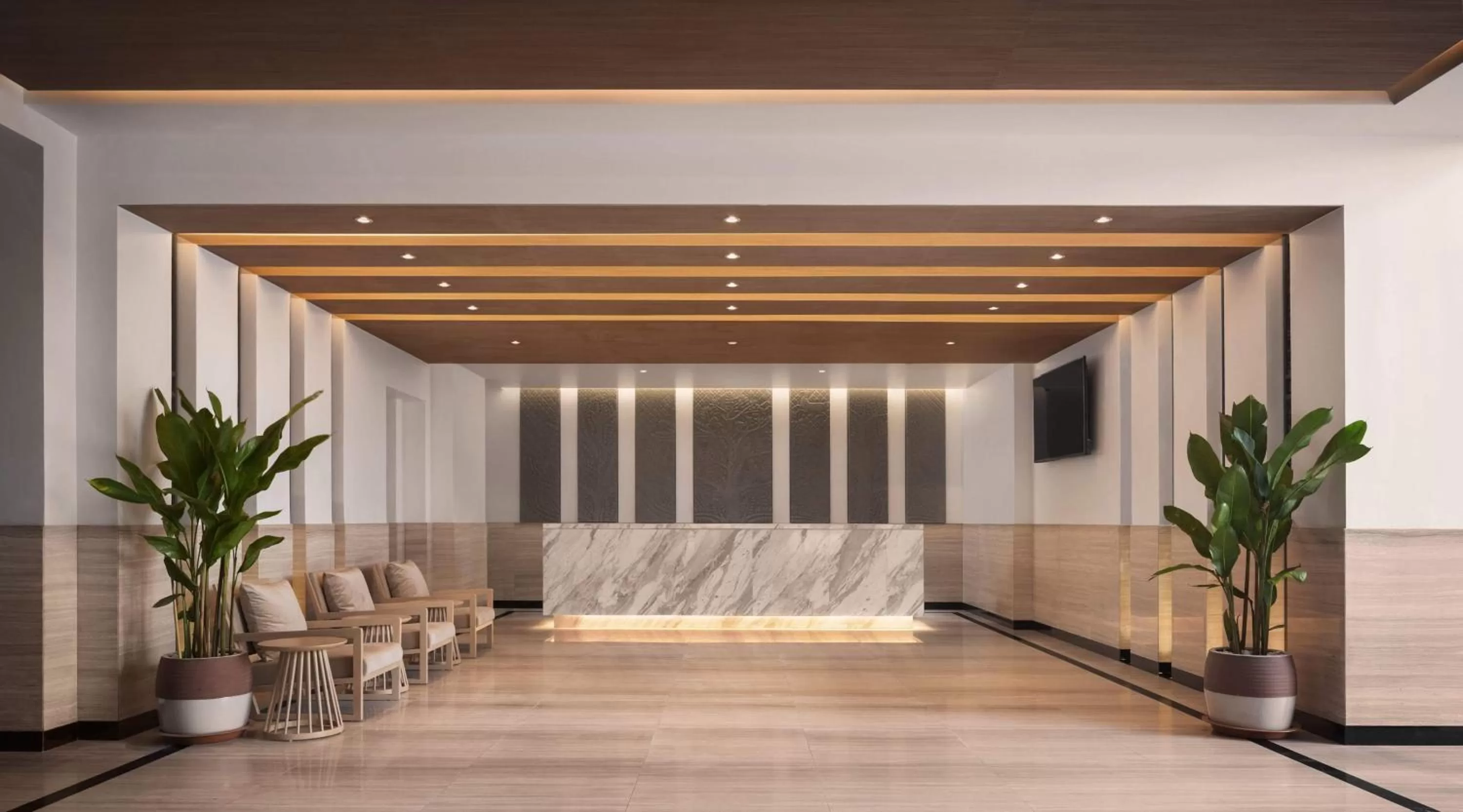 Lobby or reception in Hotel Emion Phnom Penh