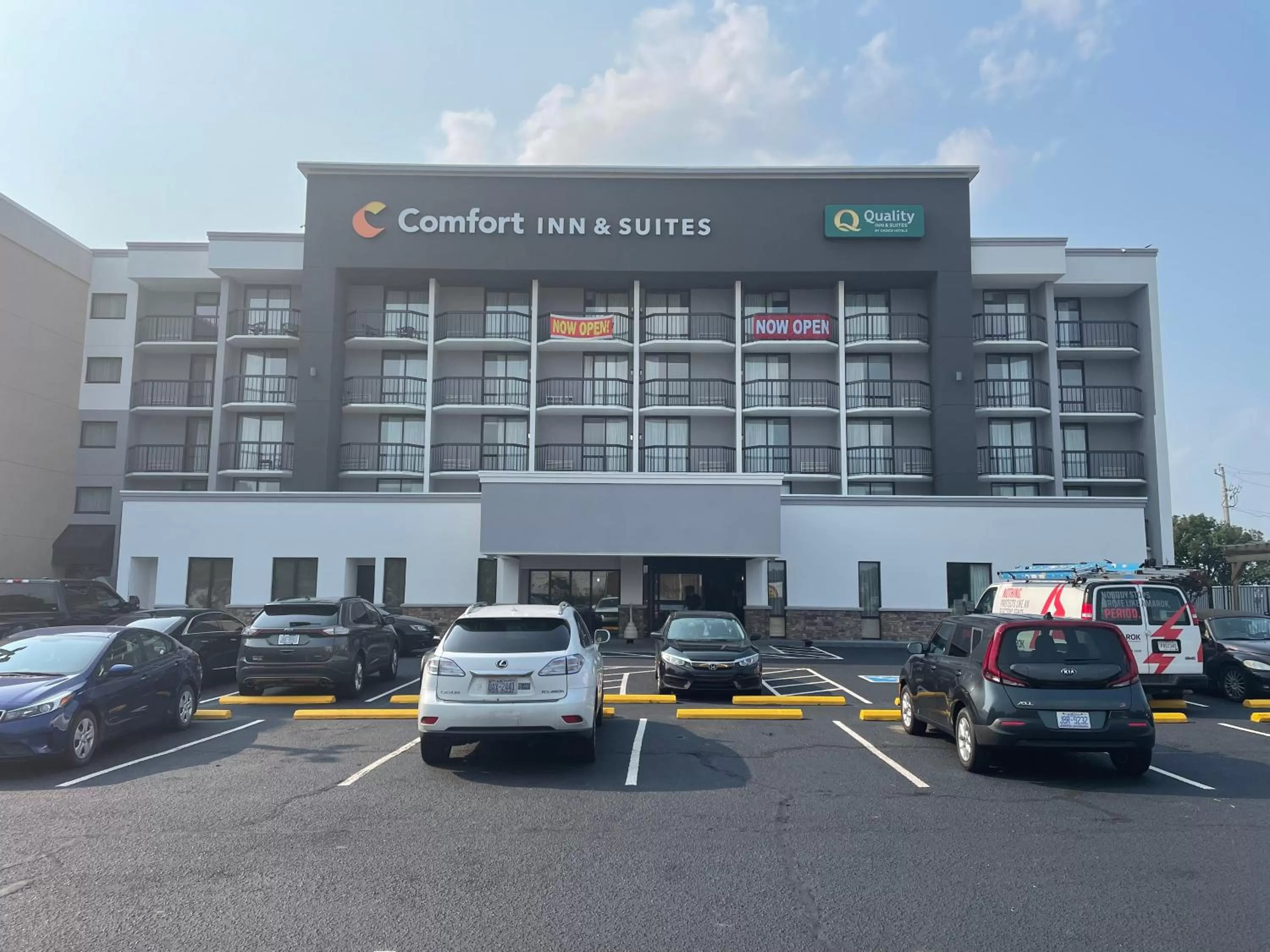 Property building in Quality Inn & Suites Spring Lake - Fayetteville near Fort Bragg