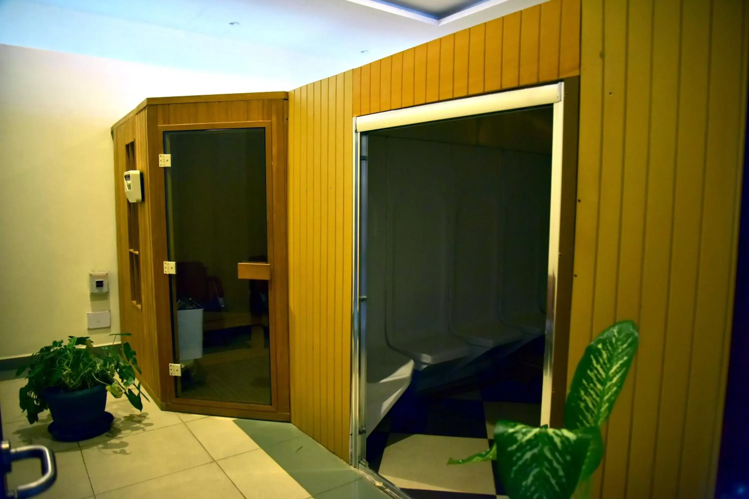 Sauna in Hotel Blue Sapphire