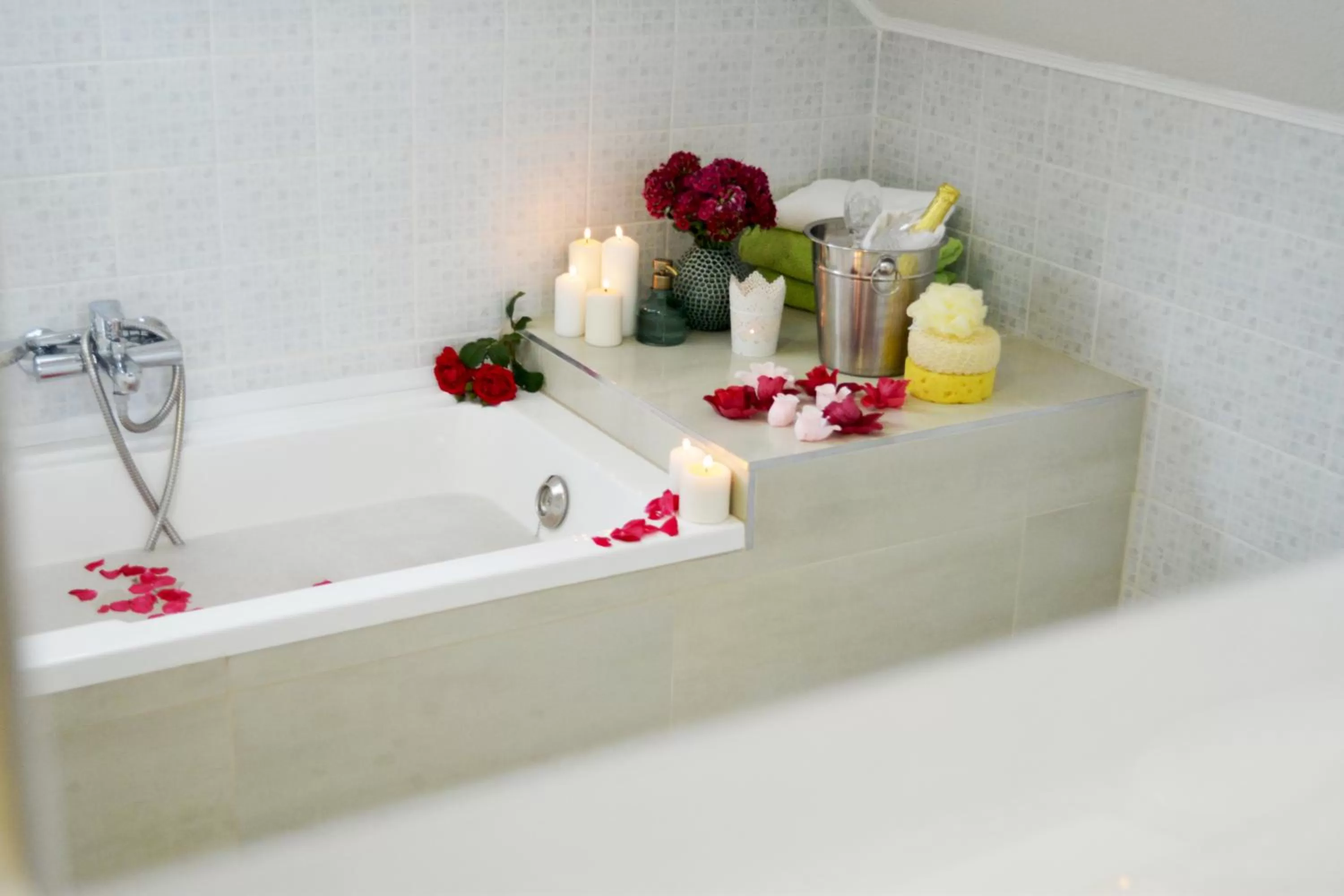 Bathroom in Amfora Panzió