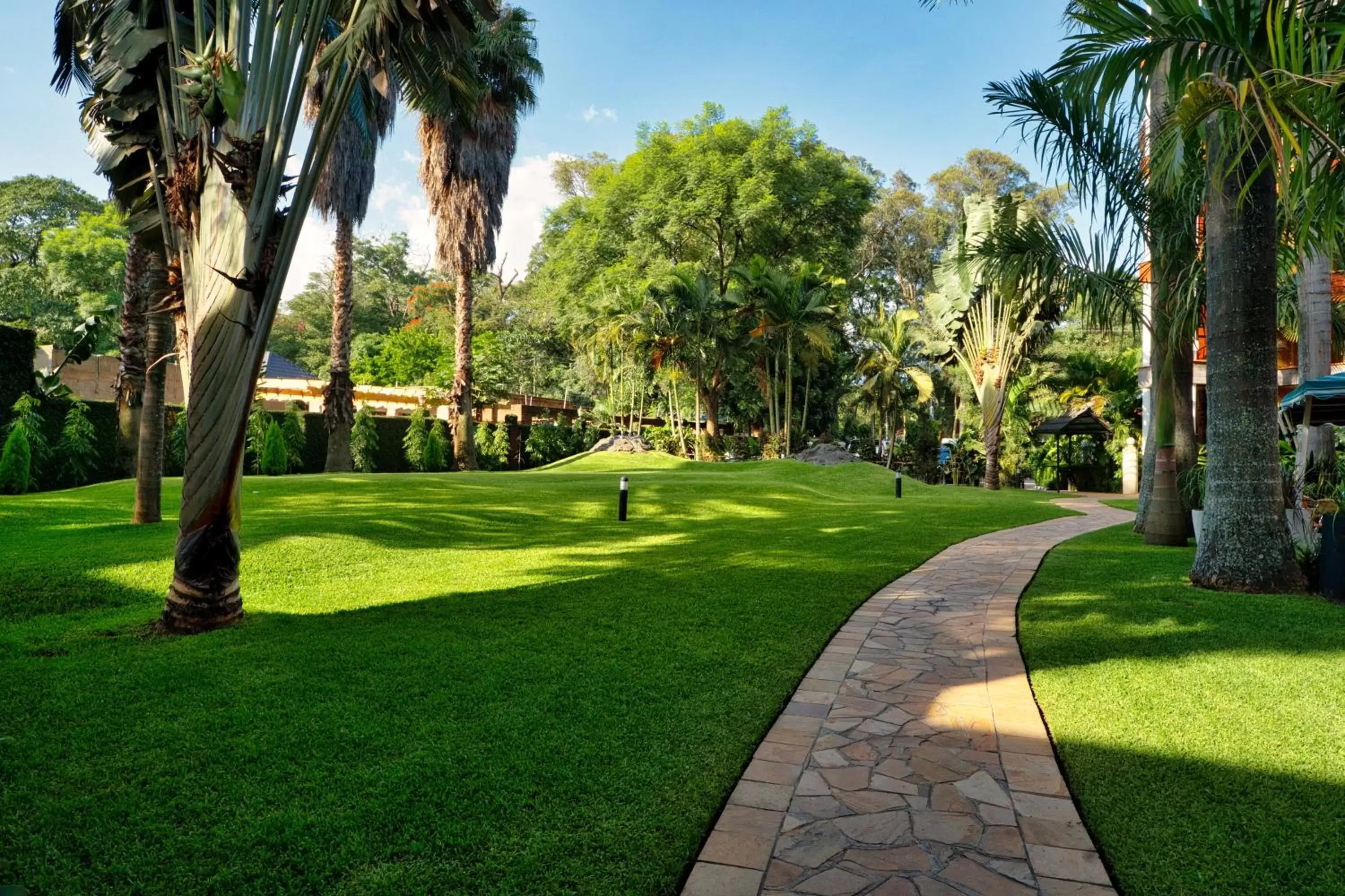 Garden in Kibo Palace Hotel Arusha