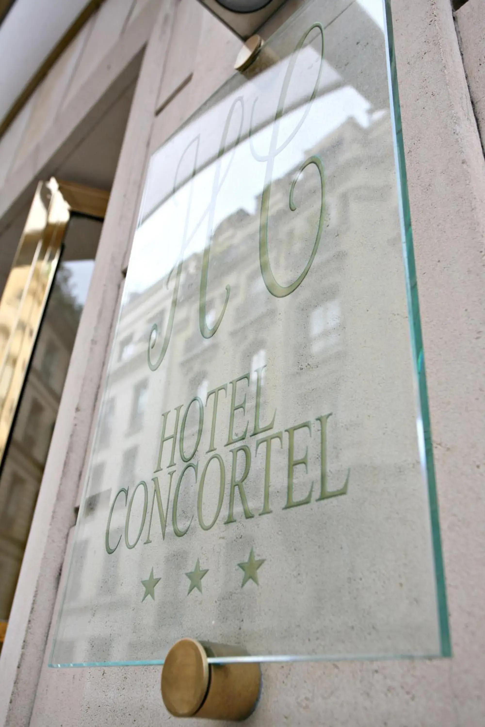 Facade/entrance in Hotel Concortel