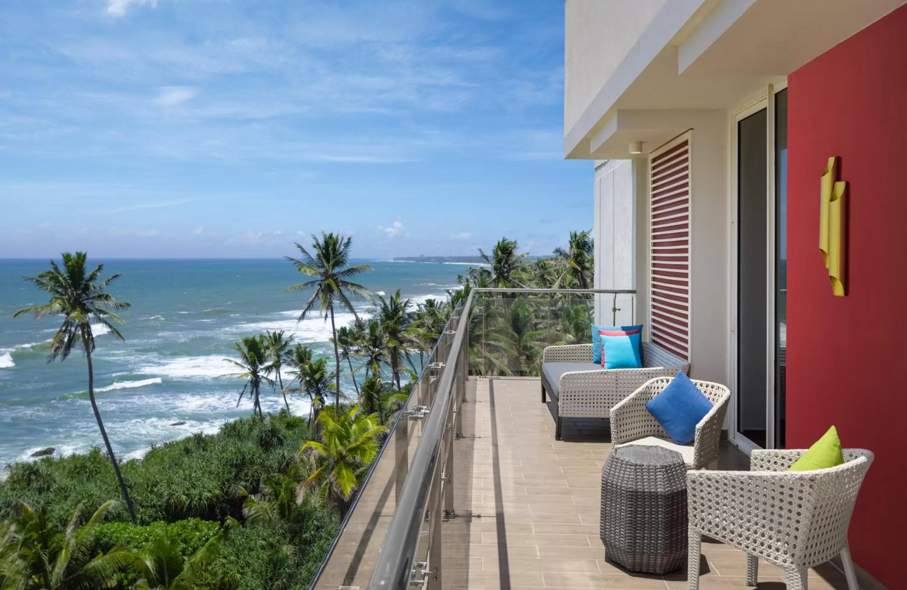 Balcony/Terrace in Radisson Blu Resort Galle